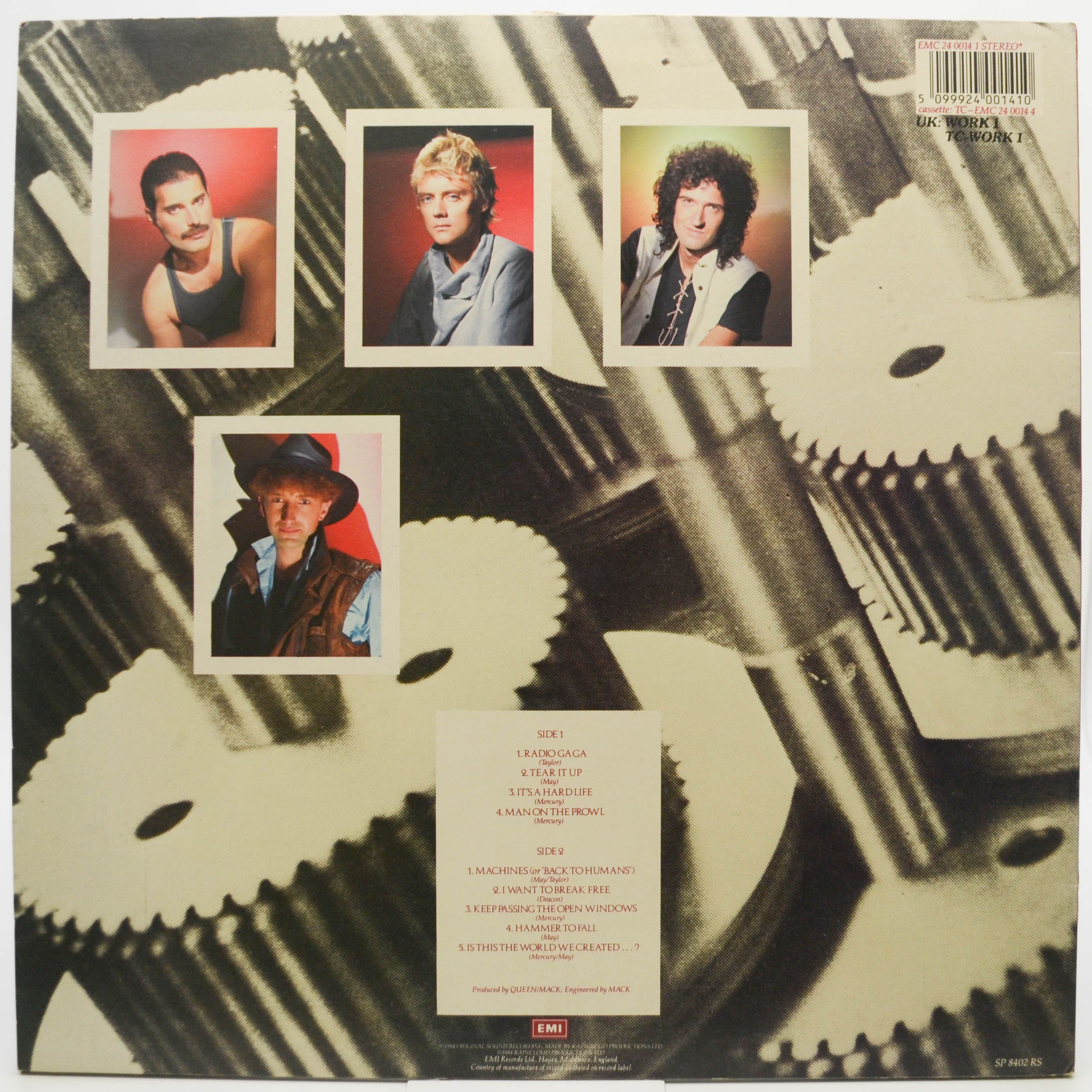 Queen — The Works (1-st UK), 1984