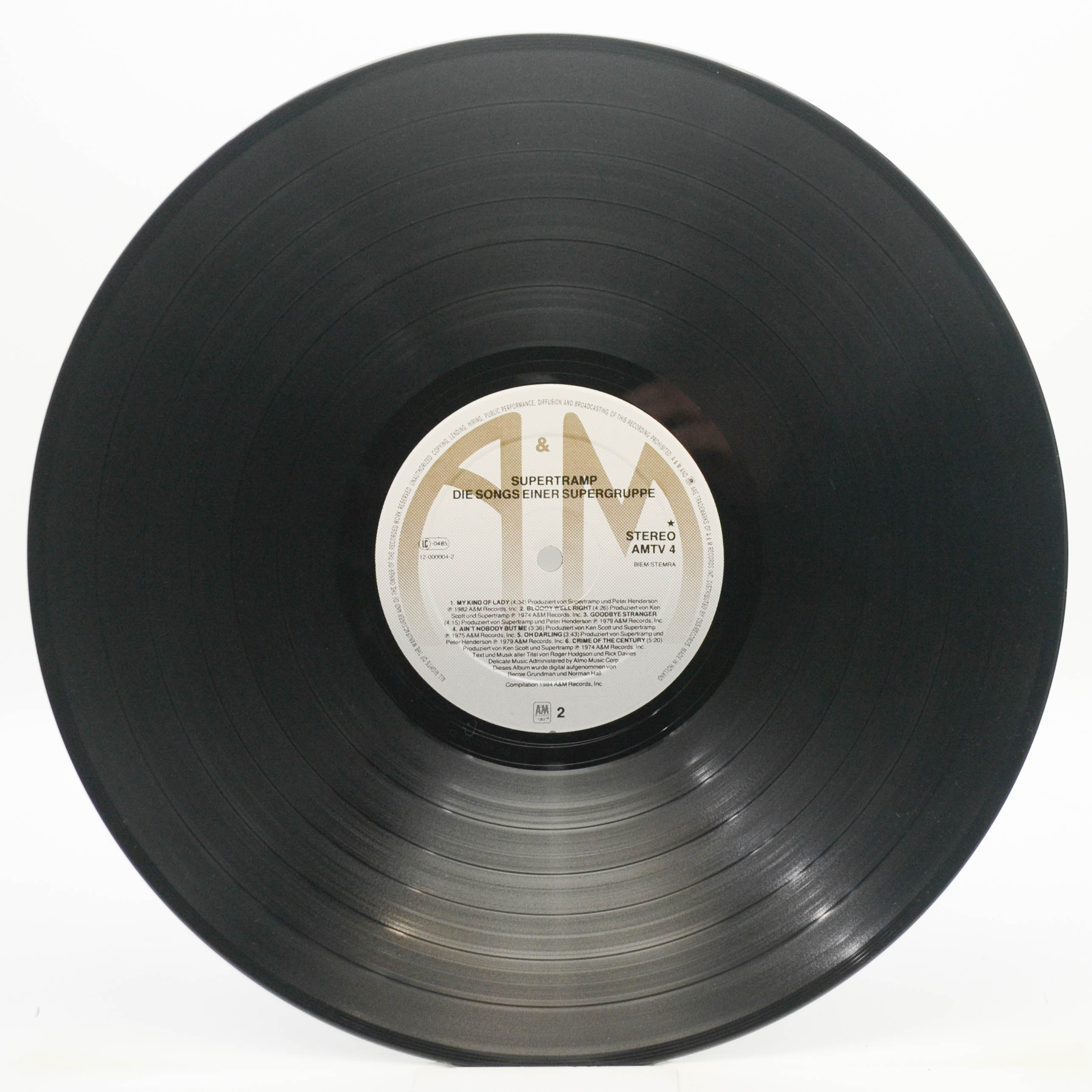 Supertramp — Die Songs Einer Supergruppe, 1984