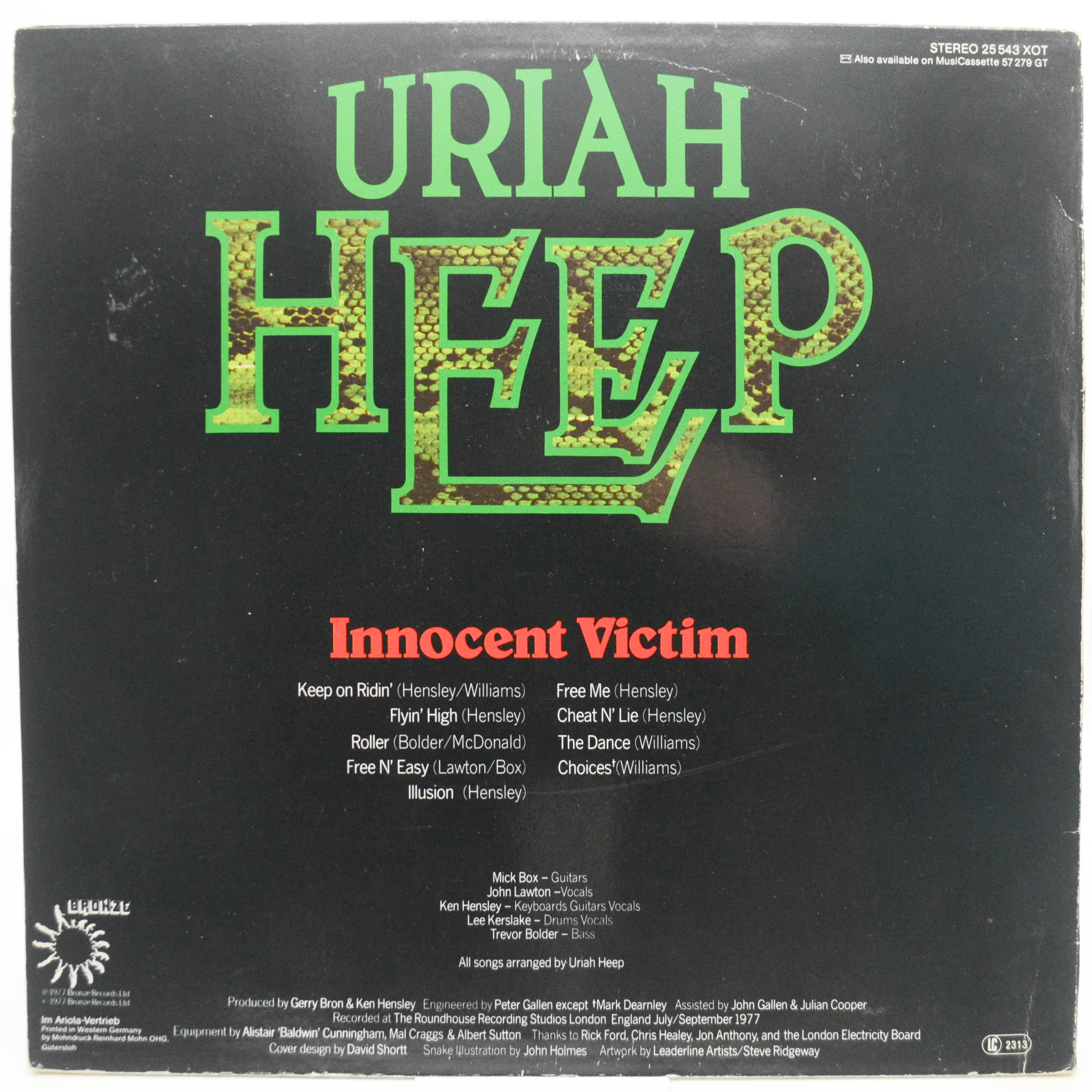 Uriah Heep — Innocent Victim, 1986