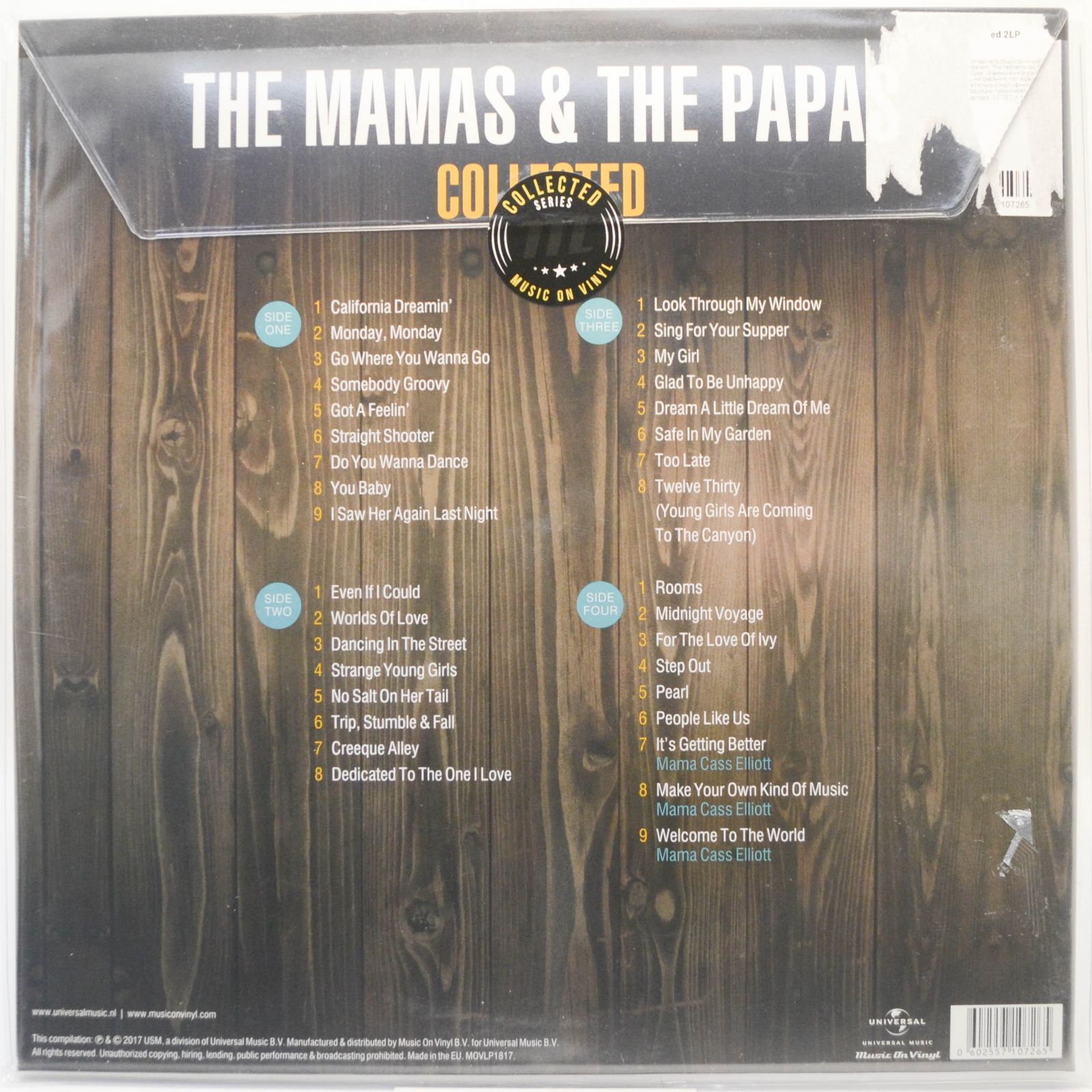 Mamas & The Papas — Collected (2LP), 2017