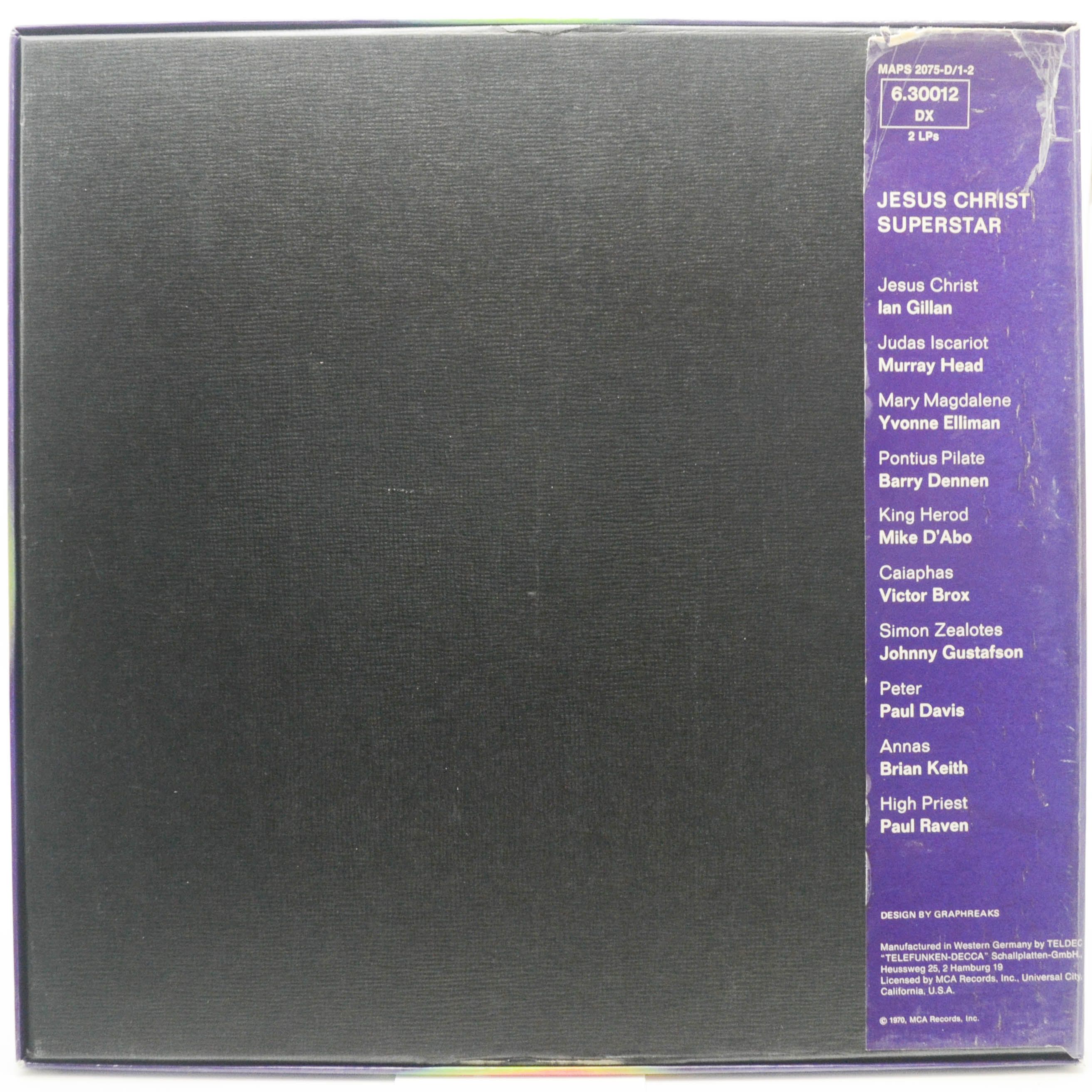Various — Jesus Christ Superstar (Box-set, booklet), 1970