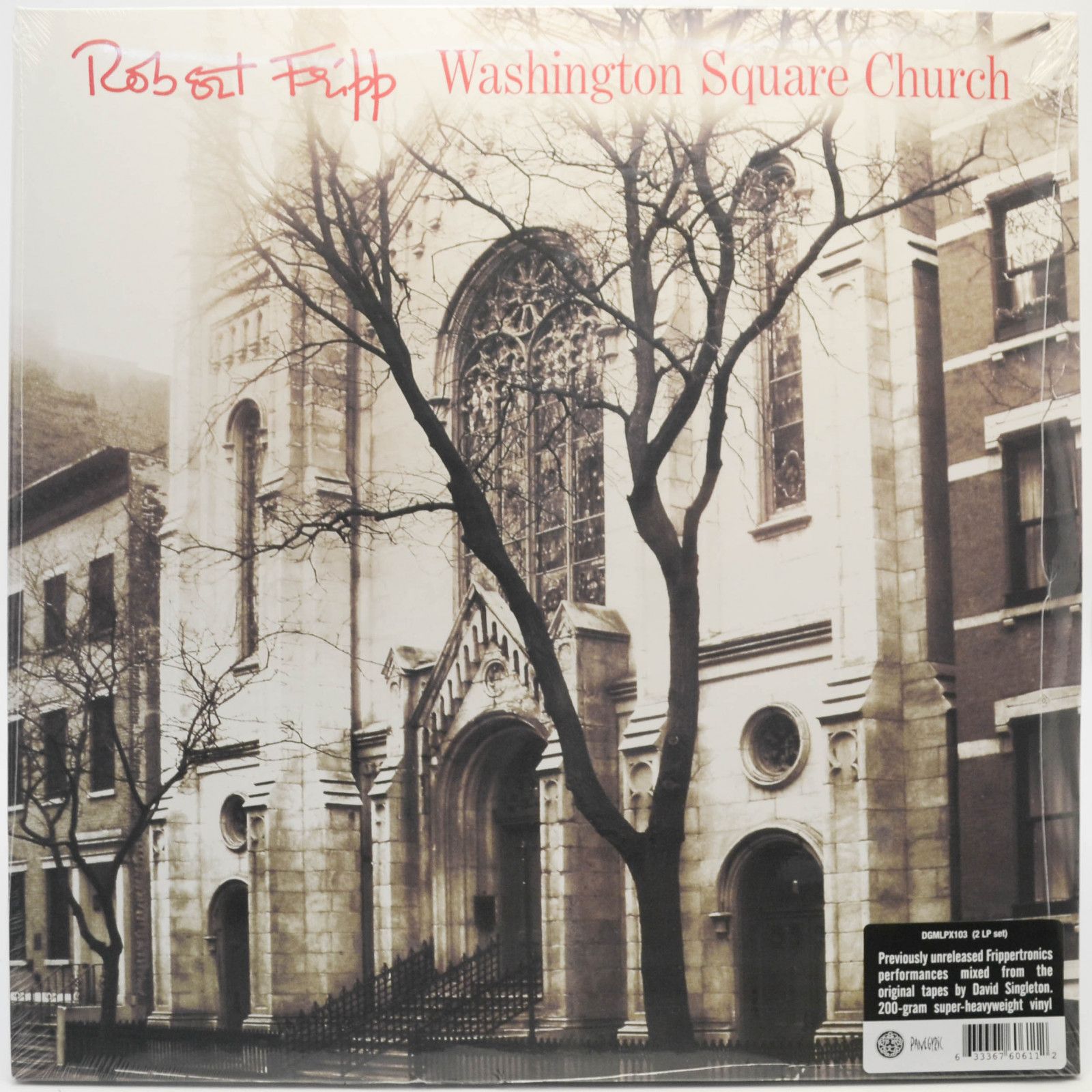 Robert Fripp — Washington Square Church (2LP), 2022
