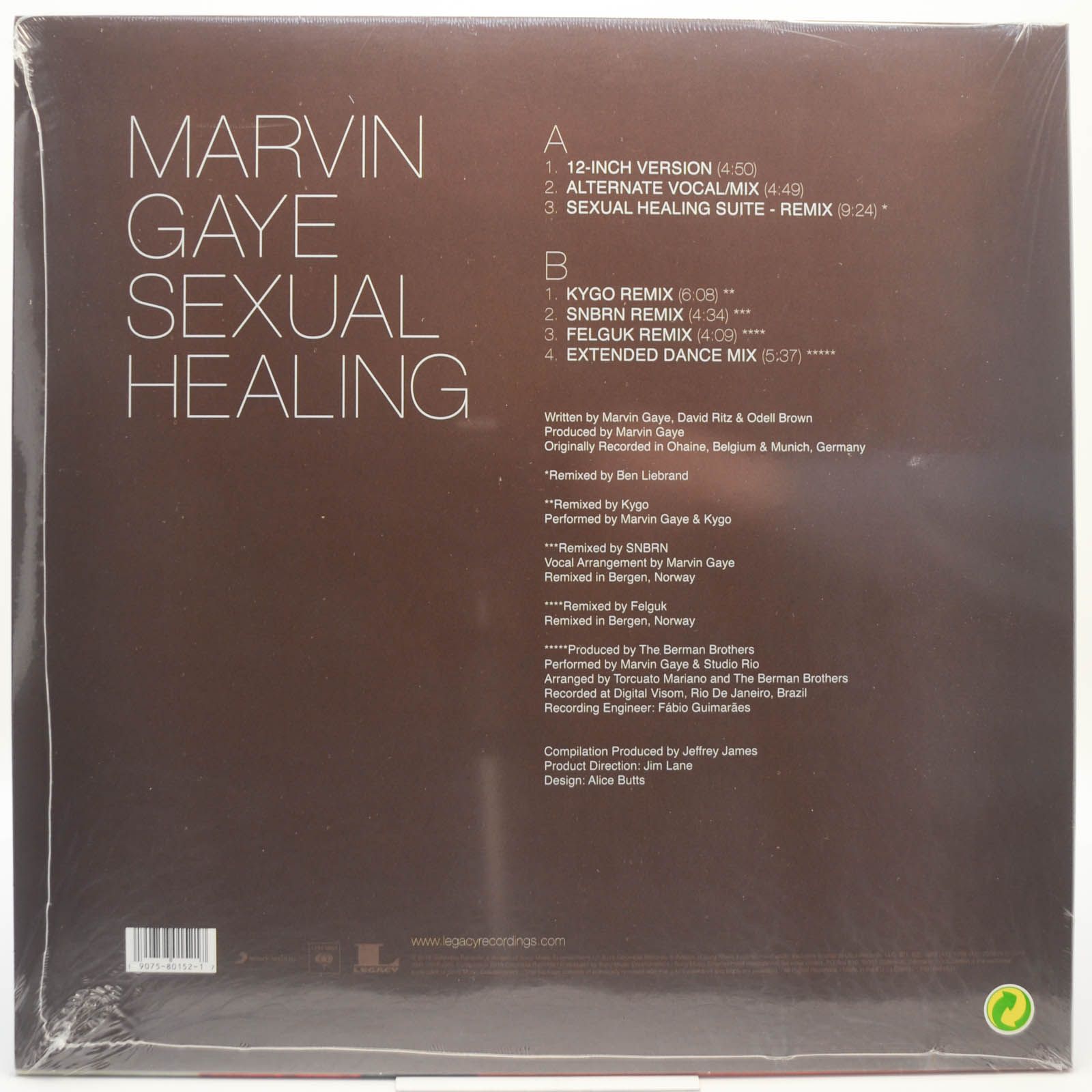 Marvin Gaye — Sexual Healing - The Remixes, 2018