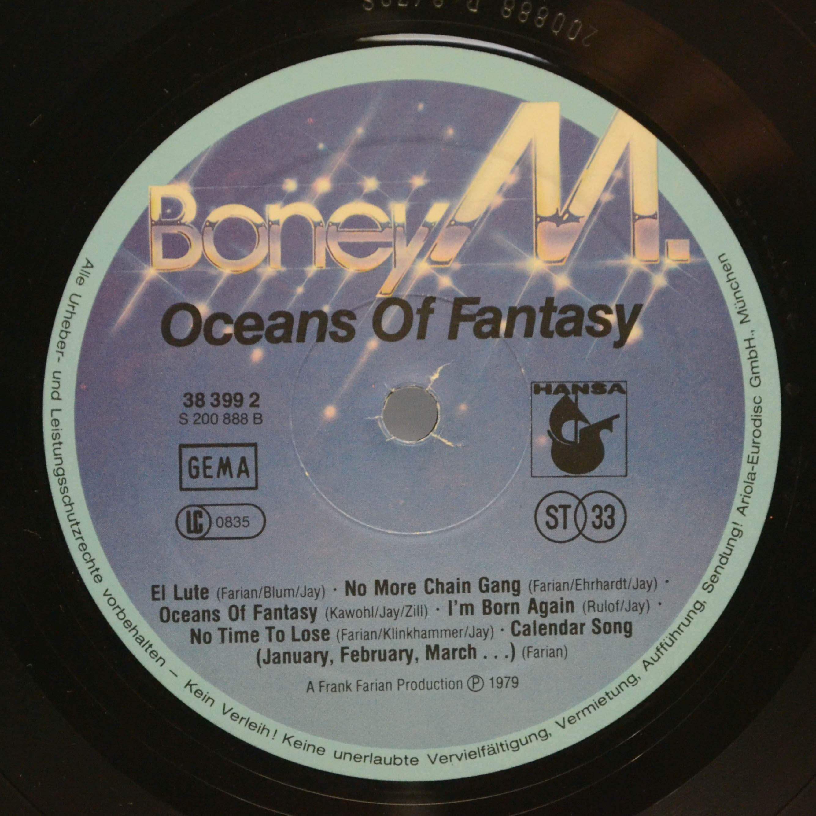 Boney M. — Oceans Of Fantasy, 1979