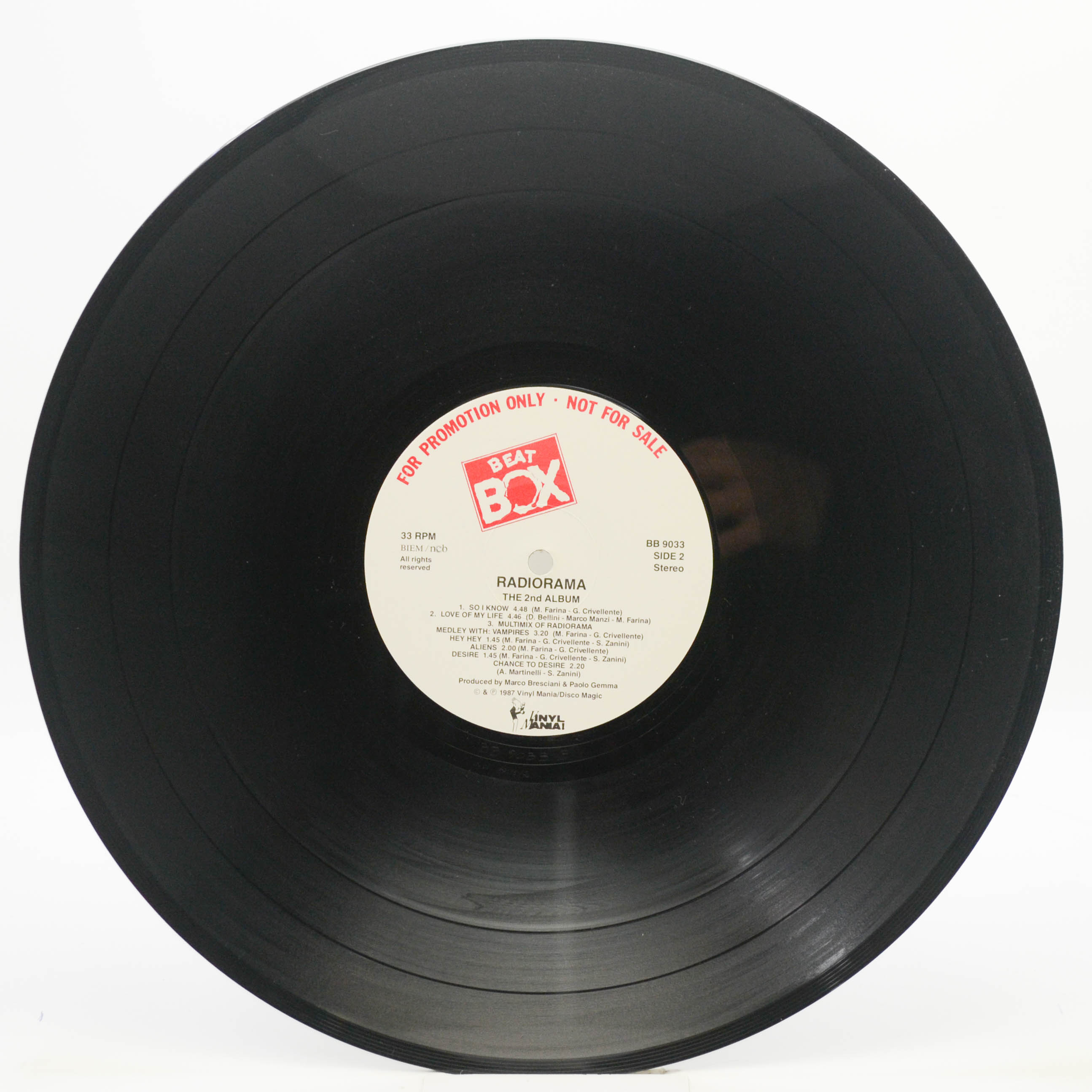 Radiorama — The 2nd Album, 1987