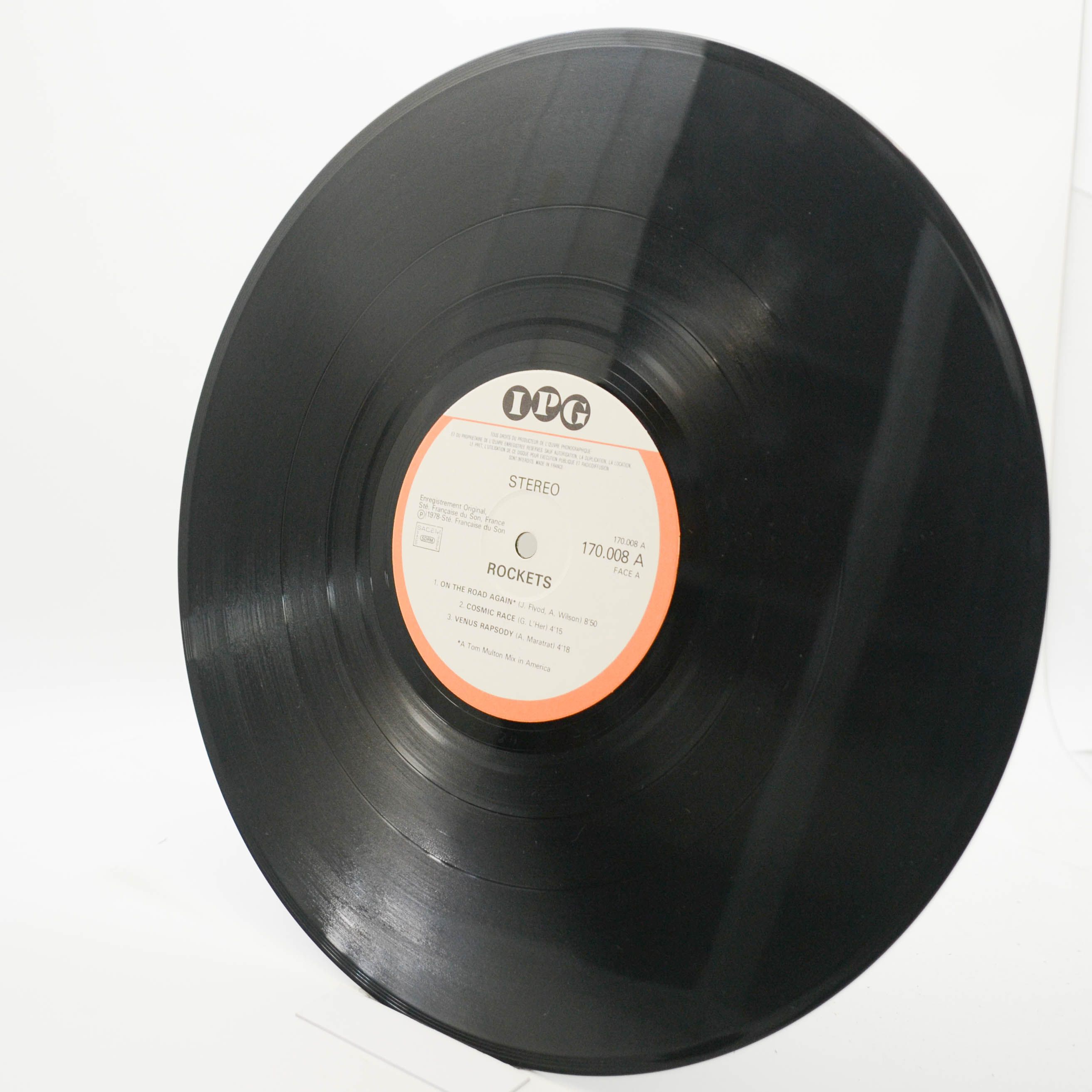 Rockets — On The Road Again (1-st, France), 1978