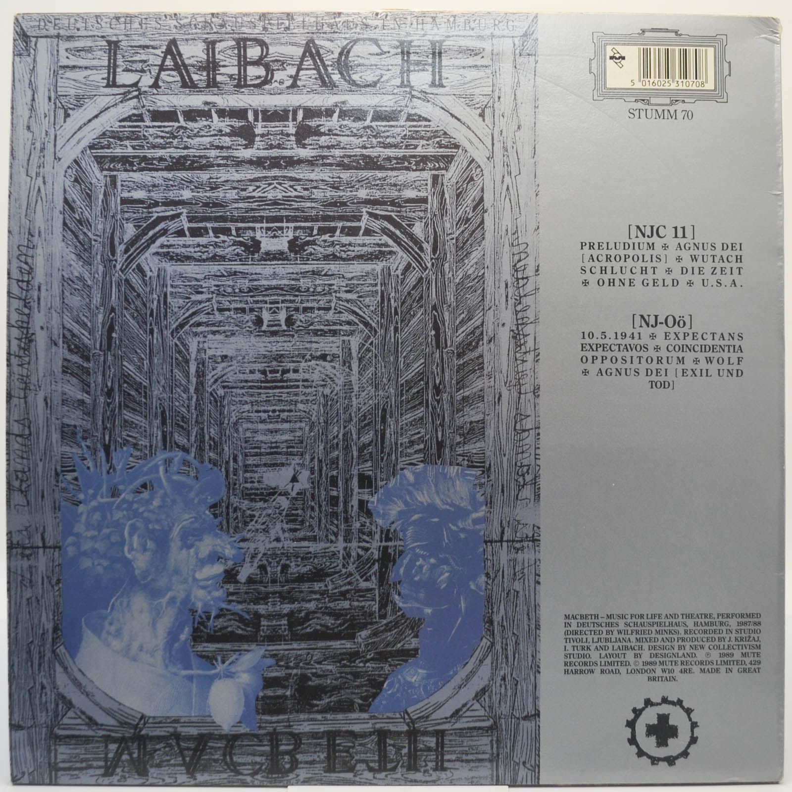 Laibach — Macbeth (1-st, UK), 1989