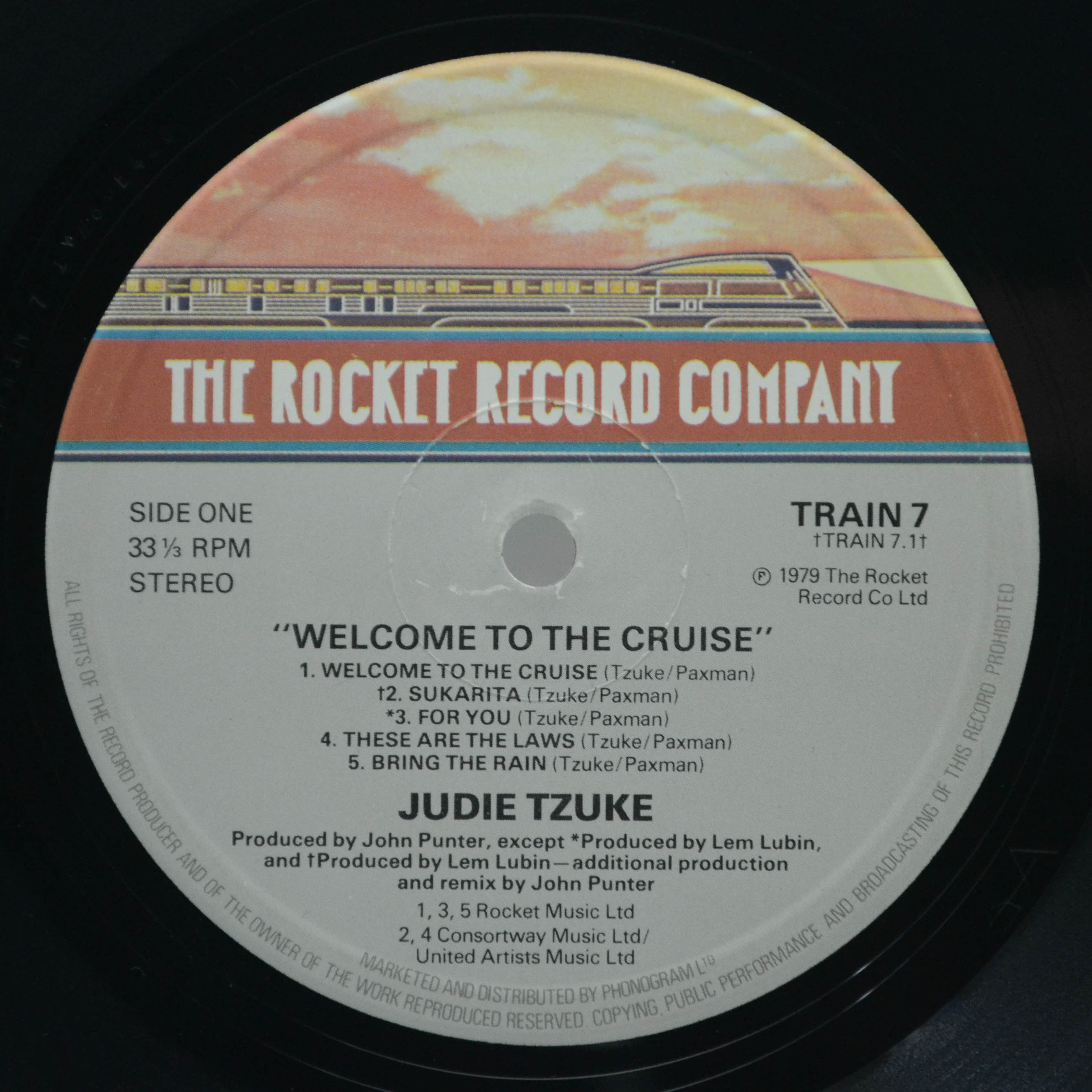 Judie Tzuke — Welcome To The Cruise (1-st, UK), 1979