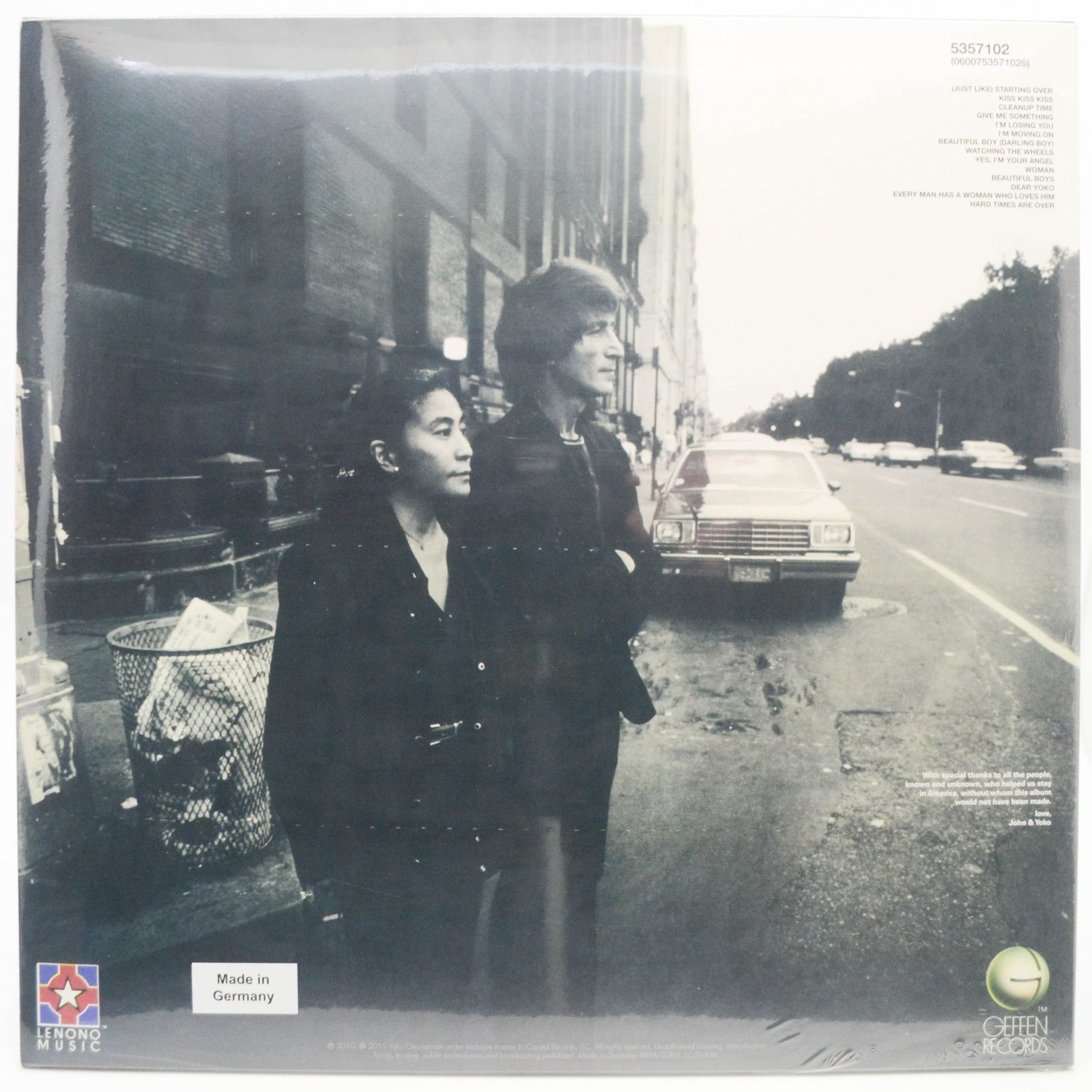 John Lennon & Yoko Ono — Double Fantasy, 1980