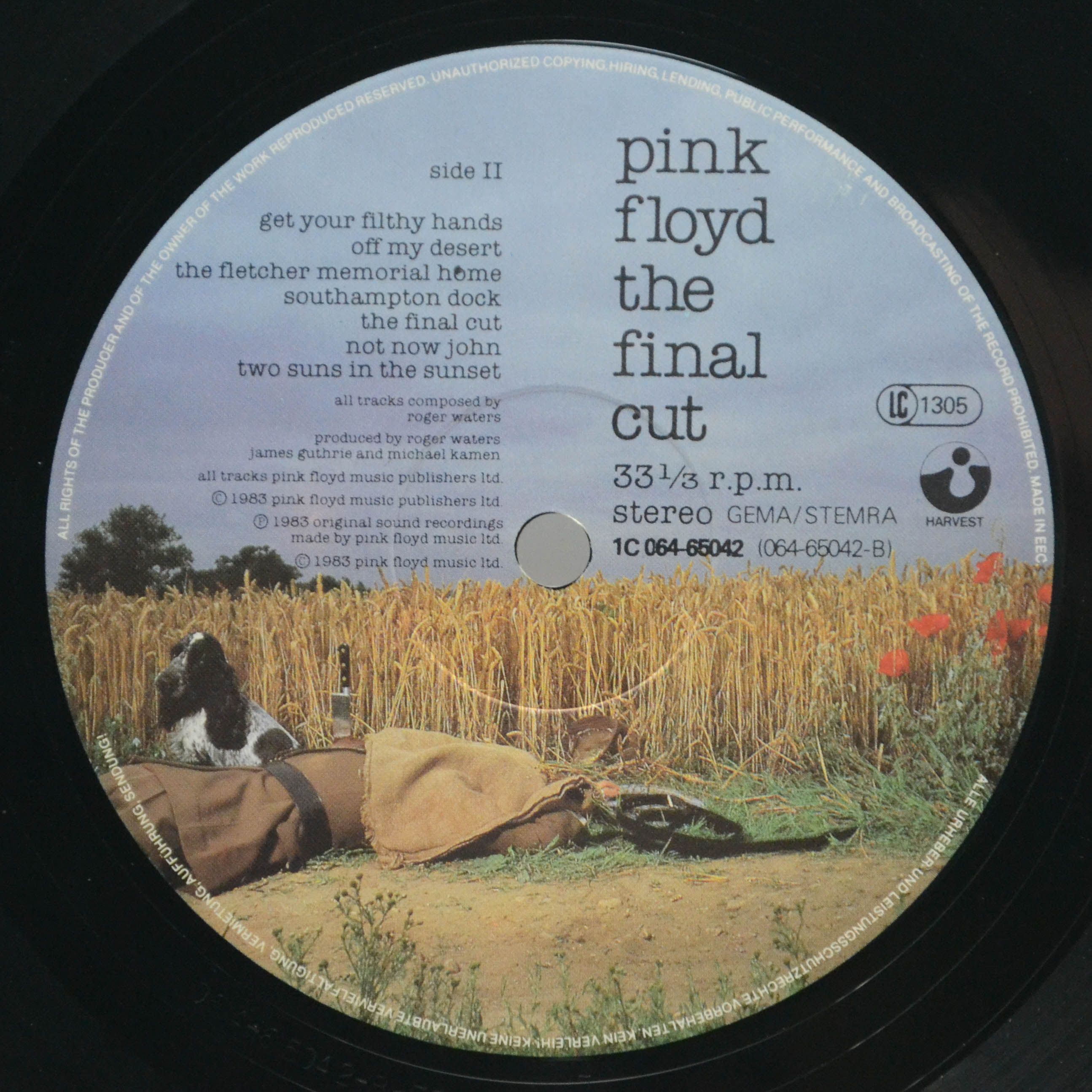 Pink Floyd — The Final Cut, 1983