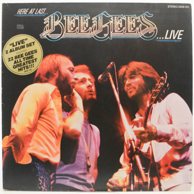 Виниловая пластинка Here At Last... Bee Gees... Live (2LP), 1977