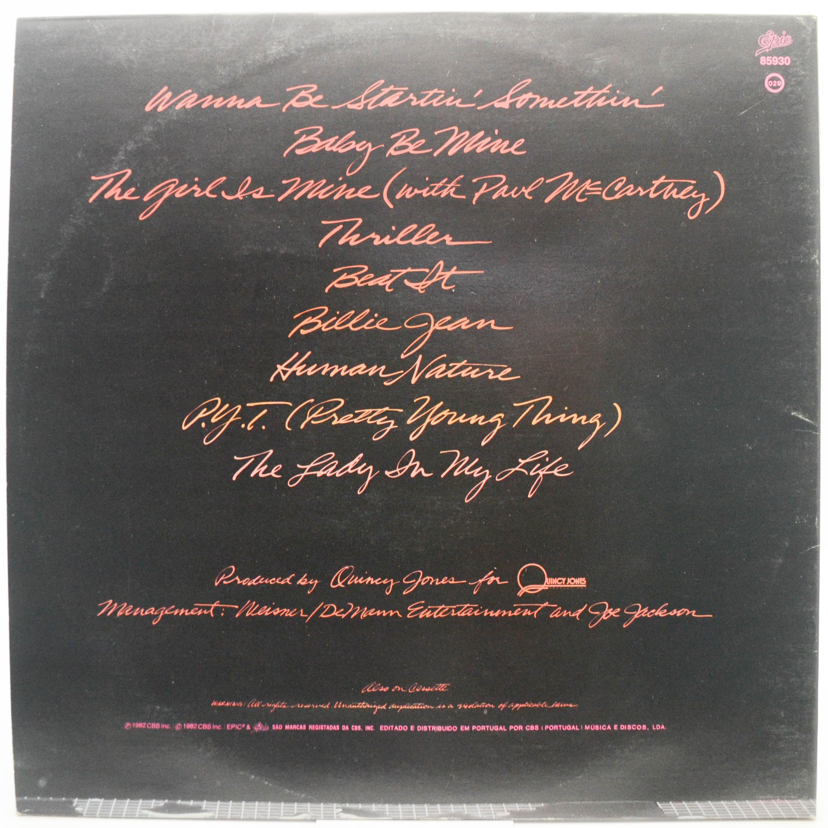 Michael Jackson — Thriller, 1982