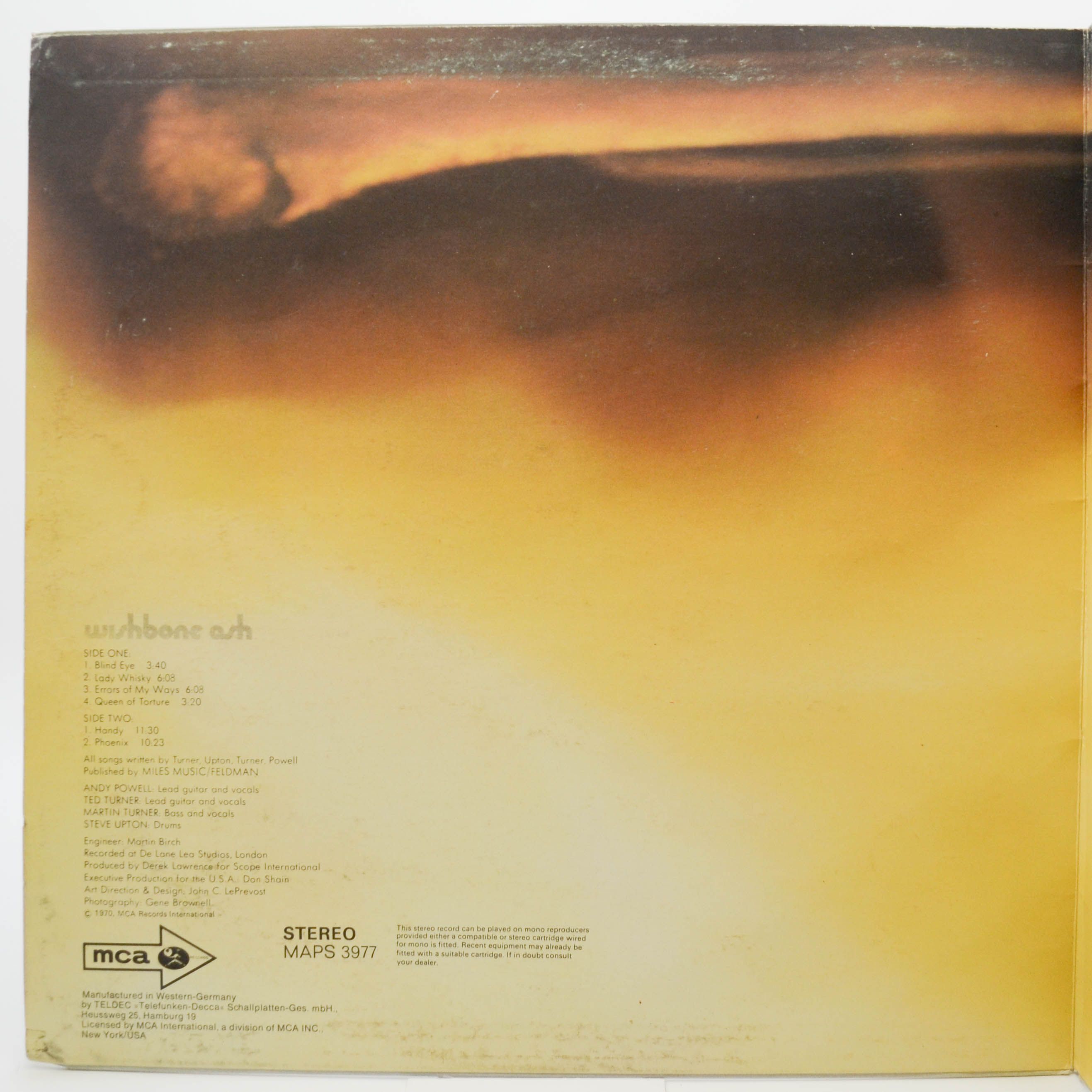 Wishbone Ash — Wishbone Ash, 1970