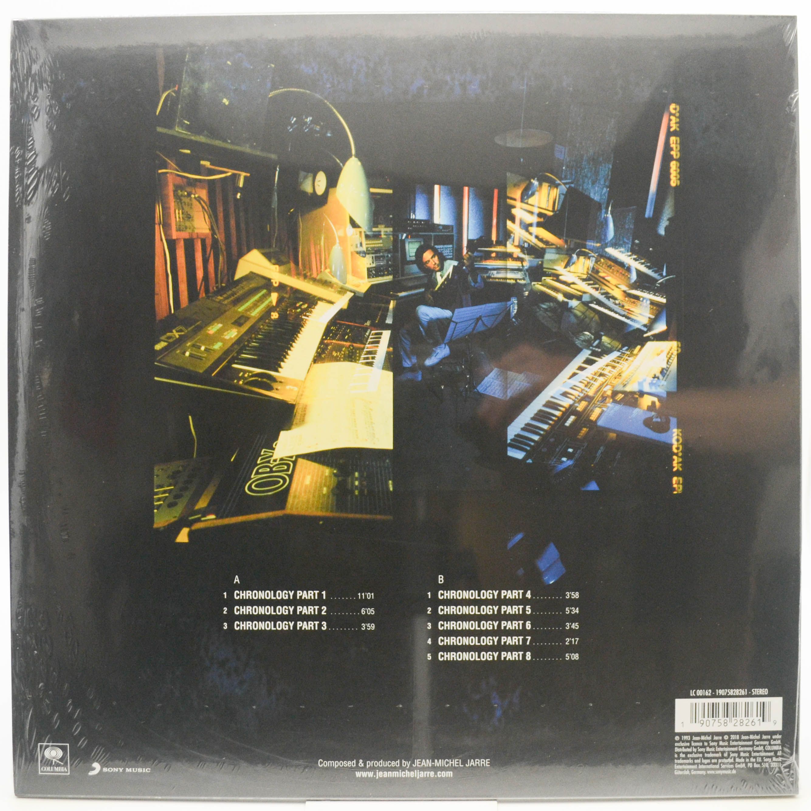 Jean Michel Jarre — Chronology, 1993