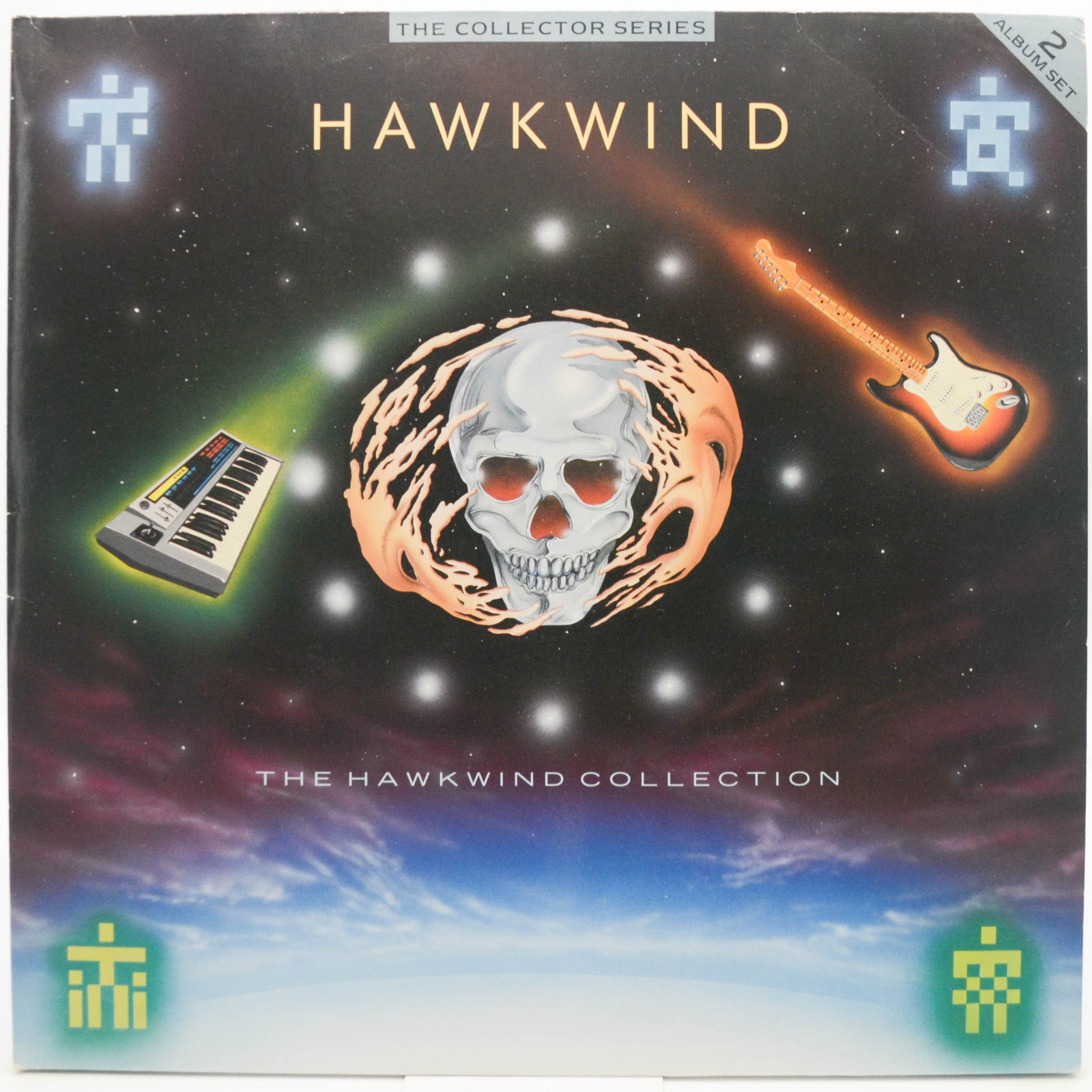 Hawkwind — The Hawkwind Collection (2LP, UK), 1986
