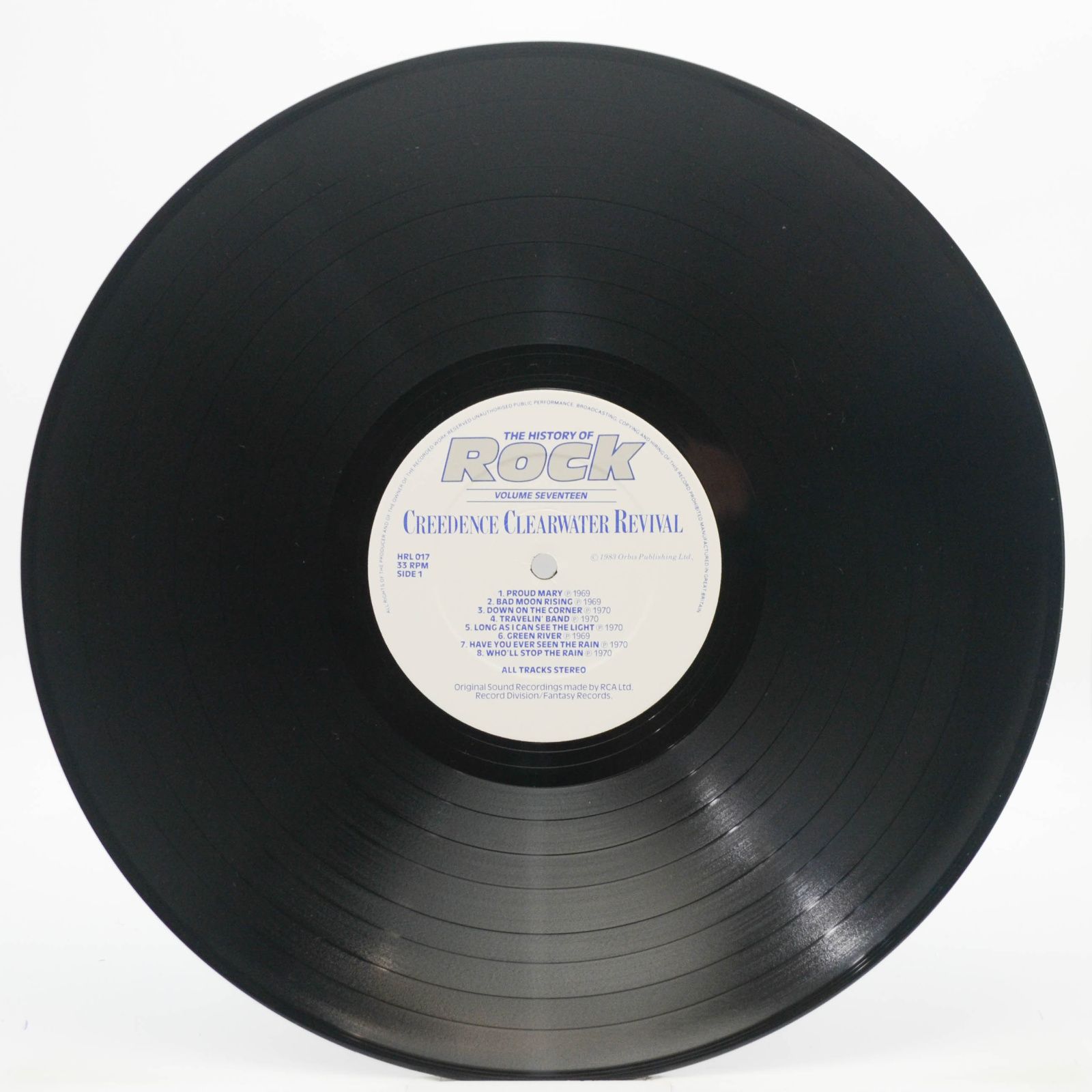 Creedence Clearwater Revival / Ten Years After / Jefferson Airplane / Sly & The Family Stone — The History Of Rock (Volume Seventeen) (2LP, UK), 1983