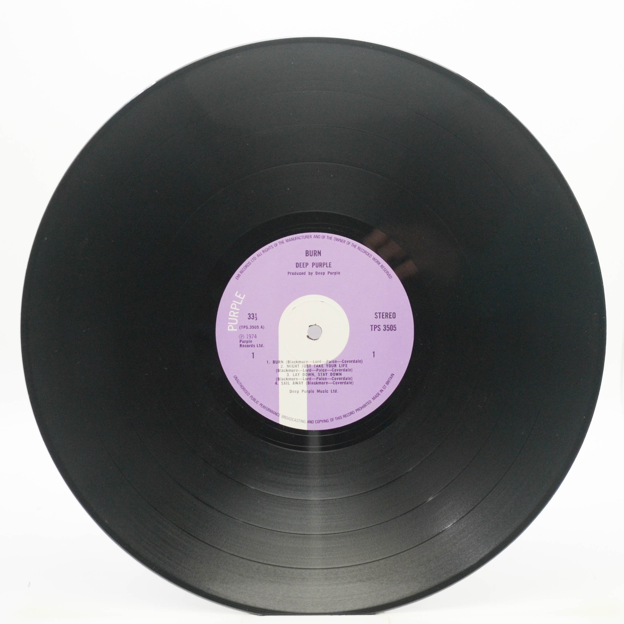 Deep Purple — Burn (UK), 1974