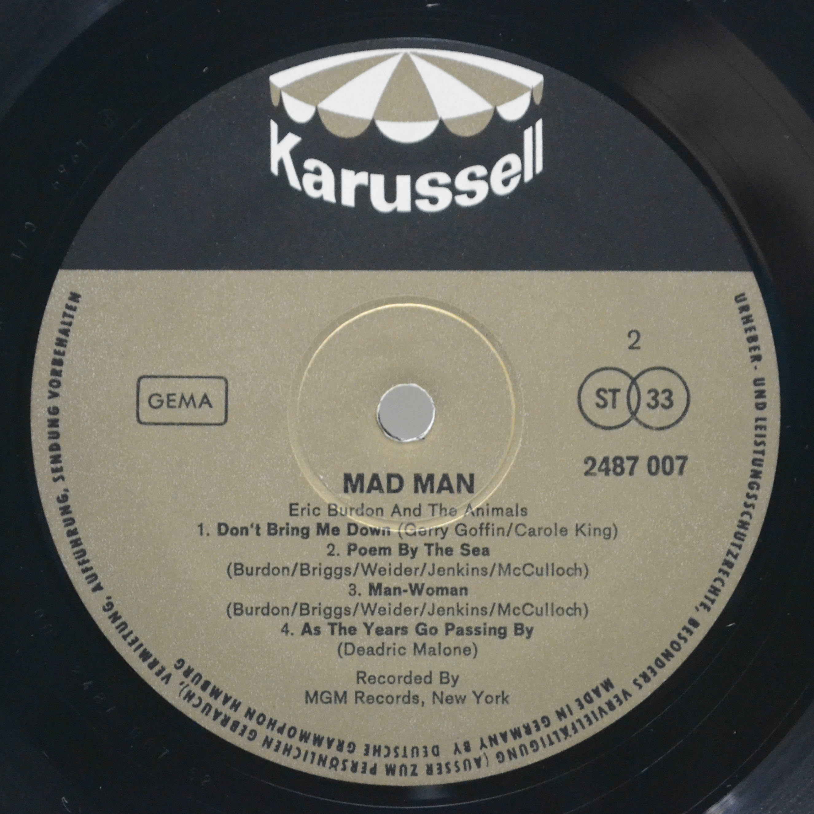 Eric Burdon — Mad Man (2LP), 1971