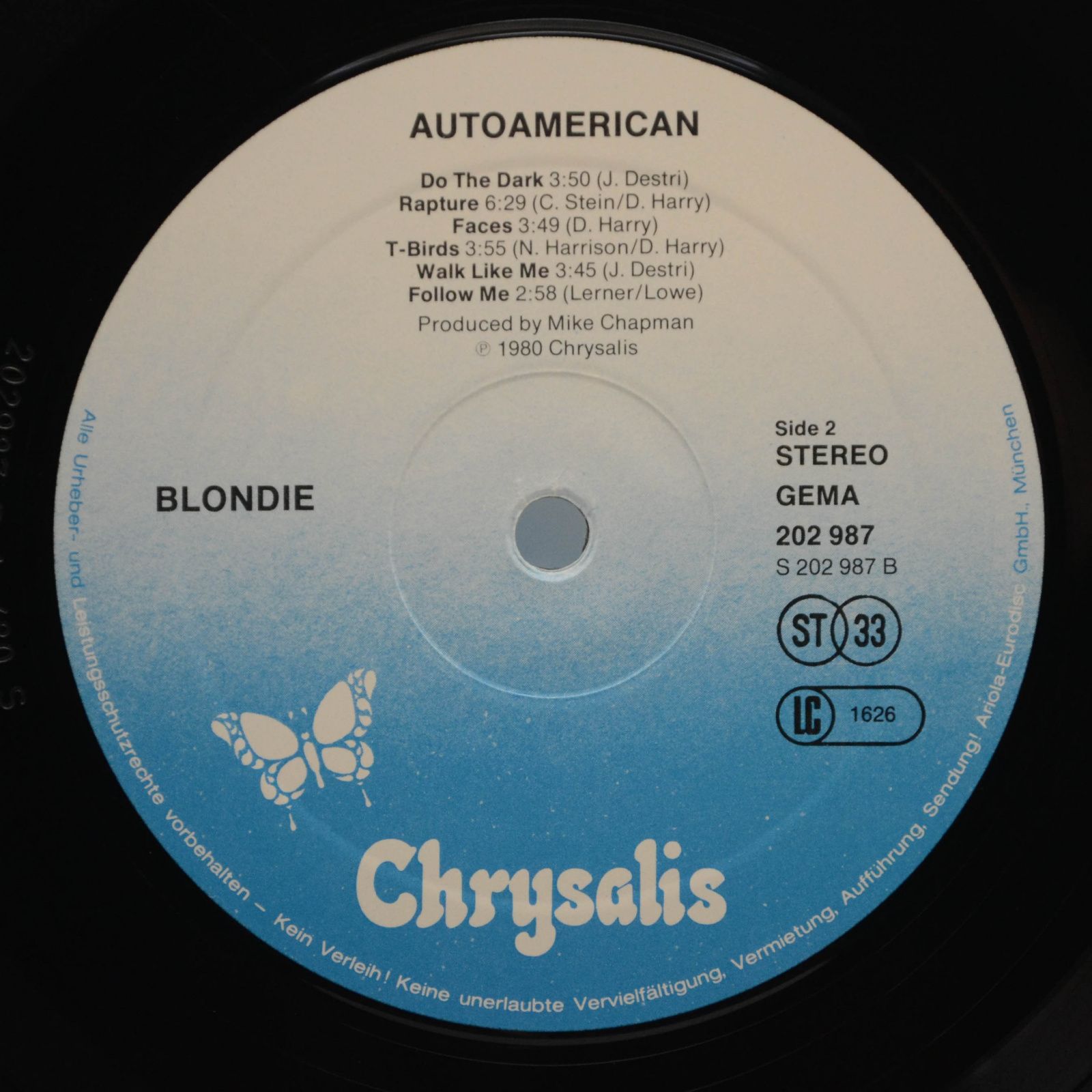Blondie — AutoAmerican, 1980