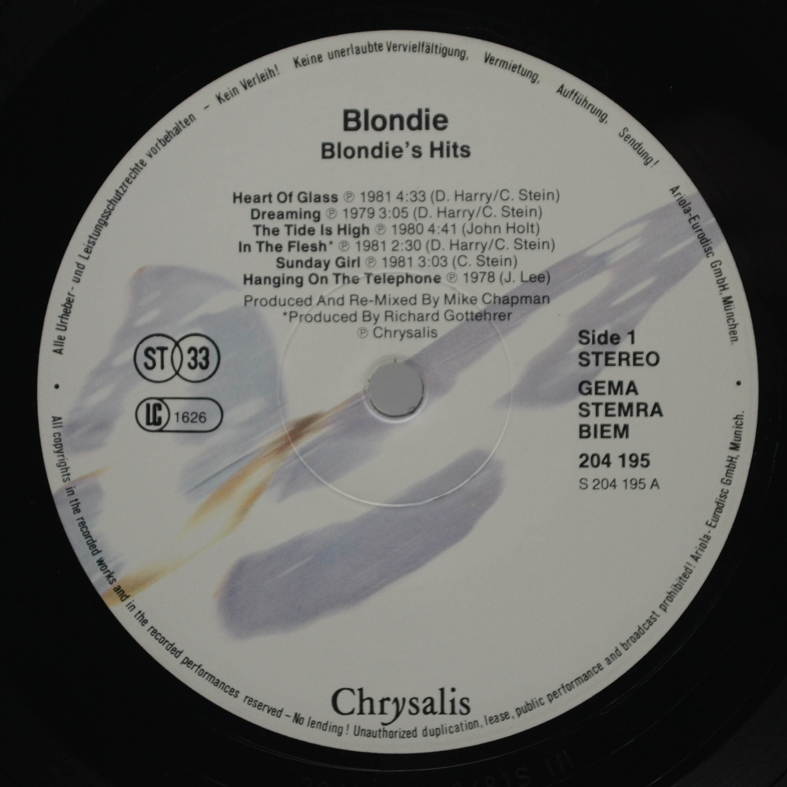 Blondie — Blondie's Hits, 1984