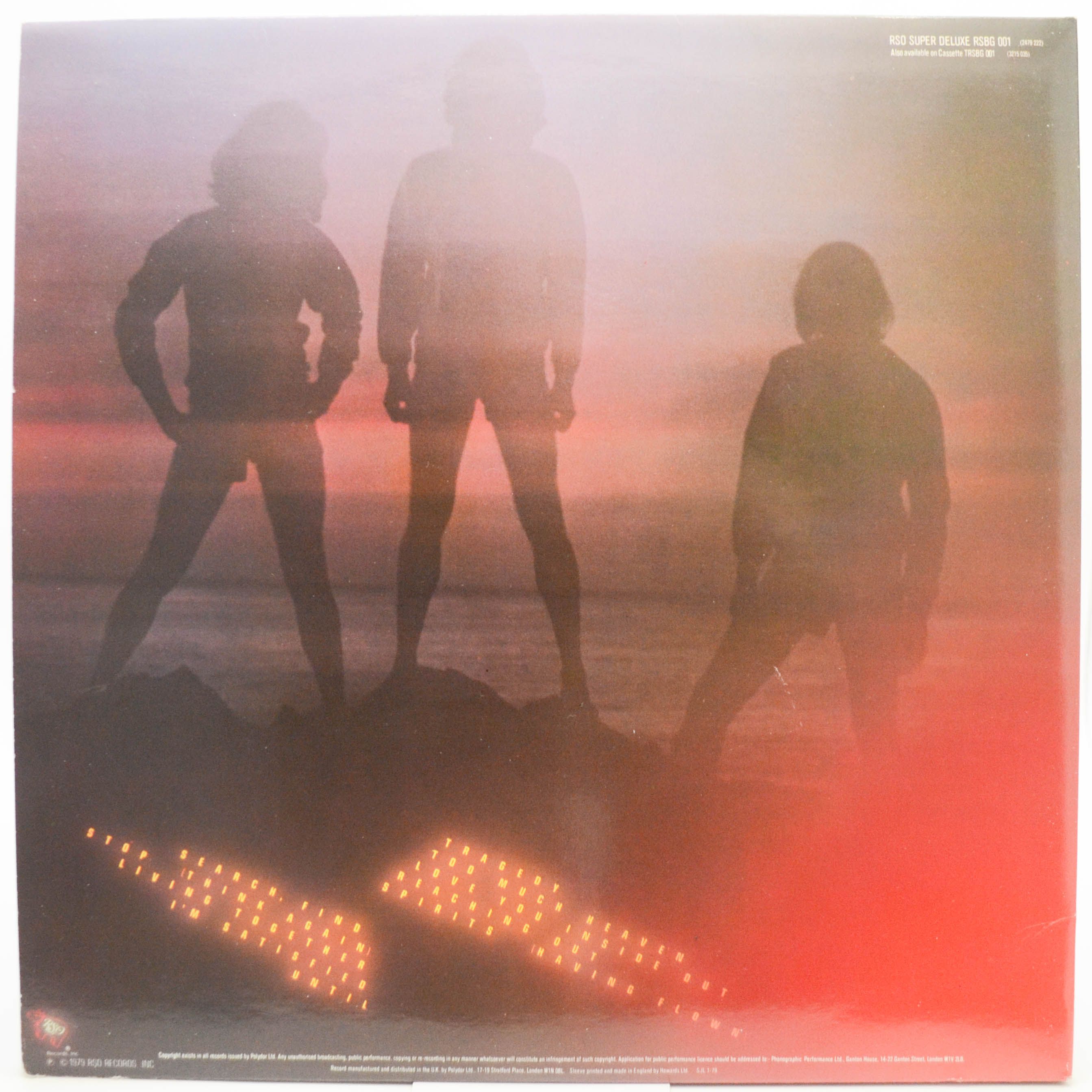 Bee Gees — Spirits Having Flown (UK), 1979