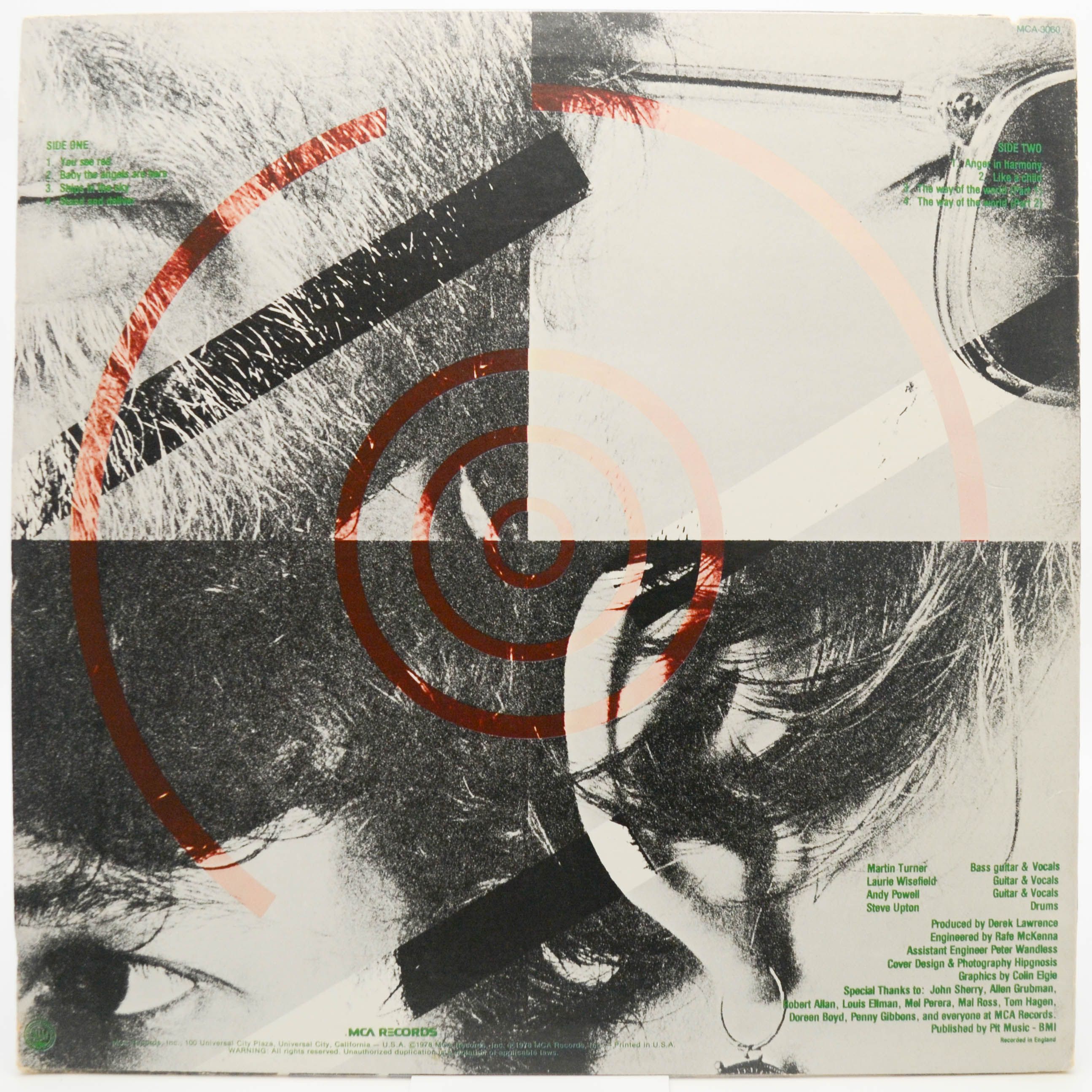 Wishbone Ash — No Smoke Without Fire (USA), 1978