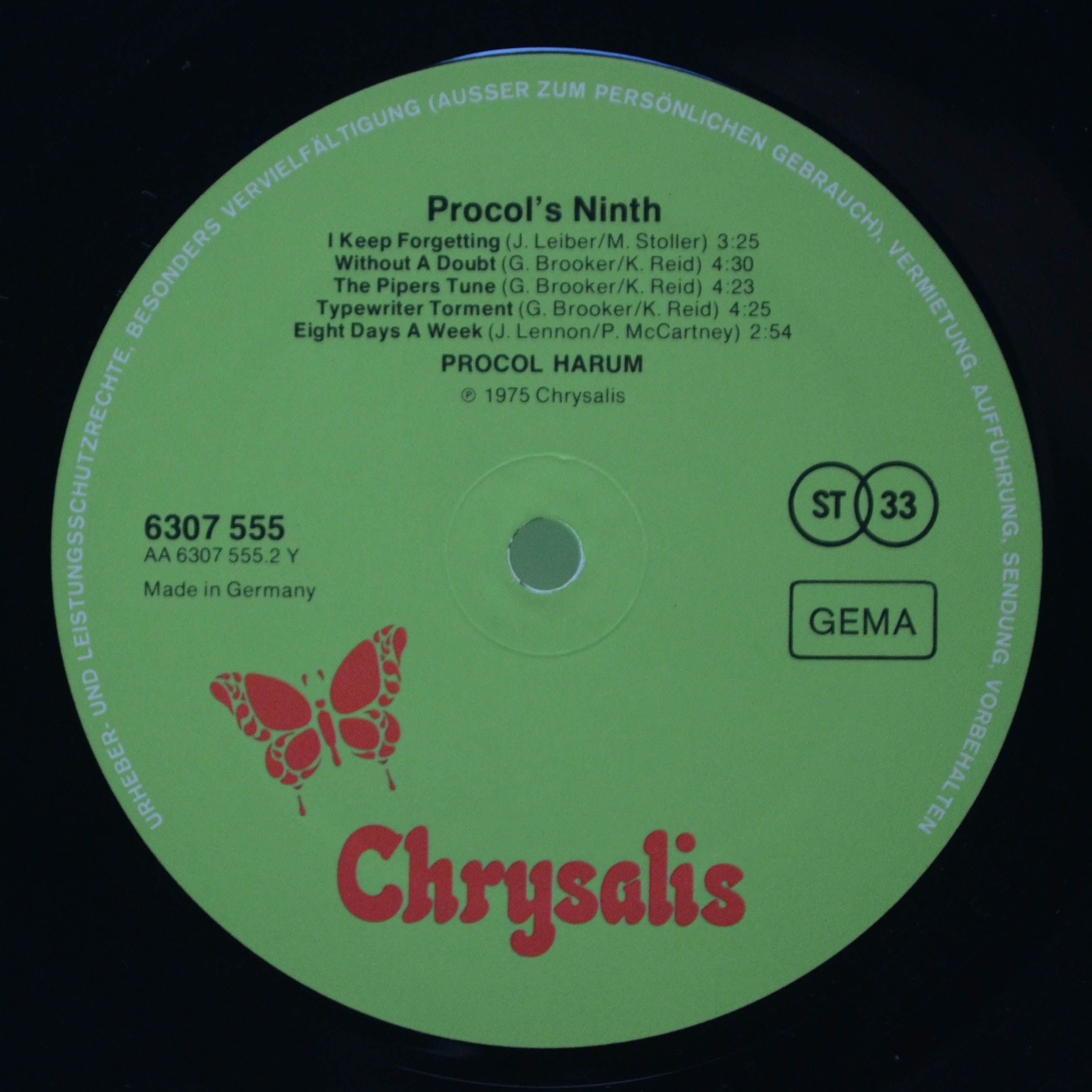 Procol Harum — Procol's Ninth, 1975