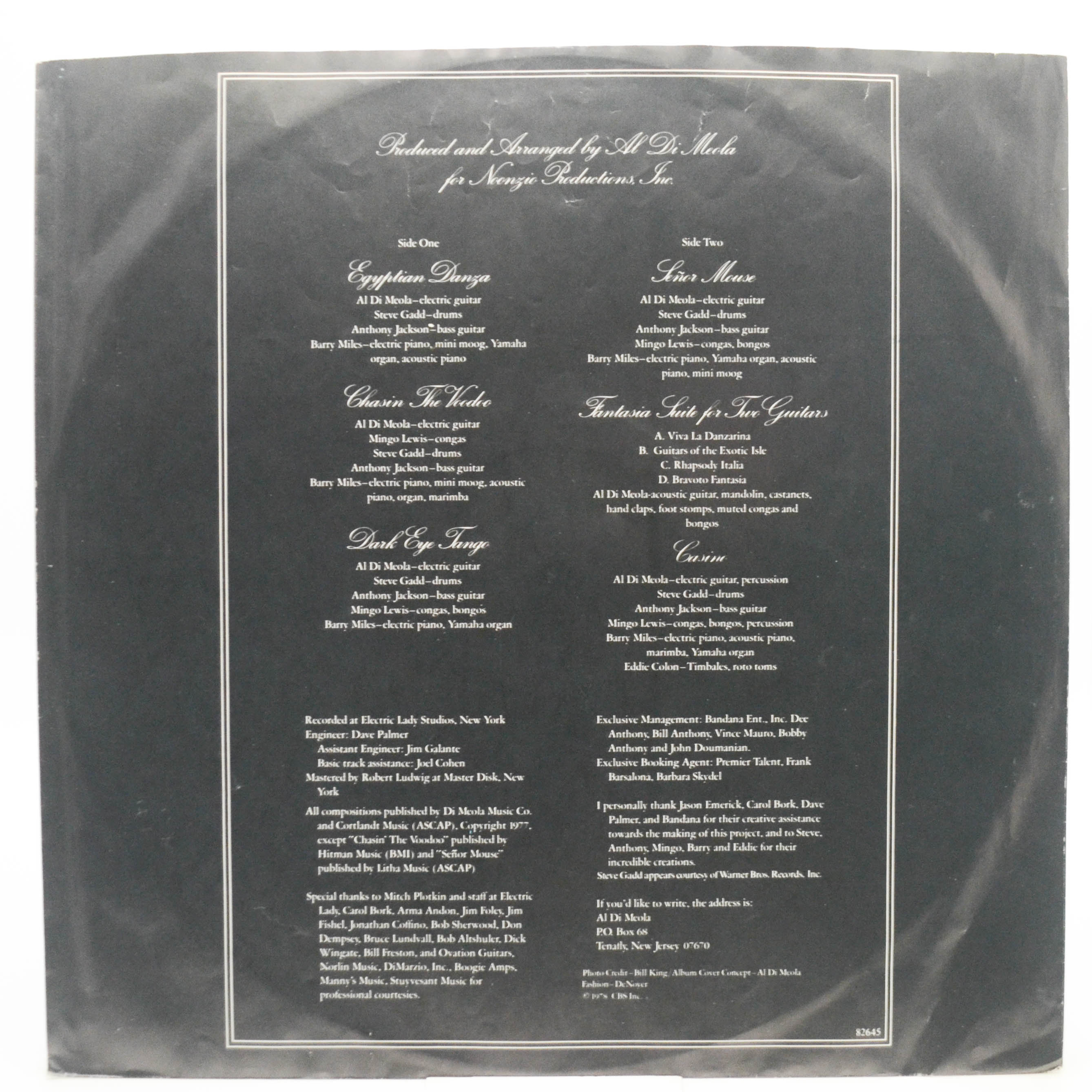 Al Di Meola — Casino, 1978