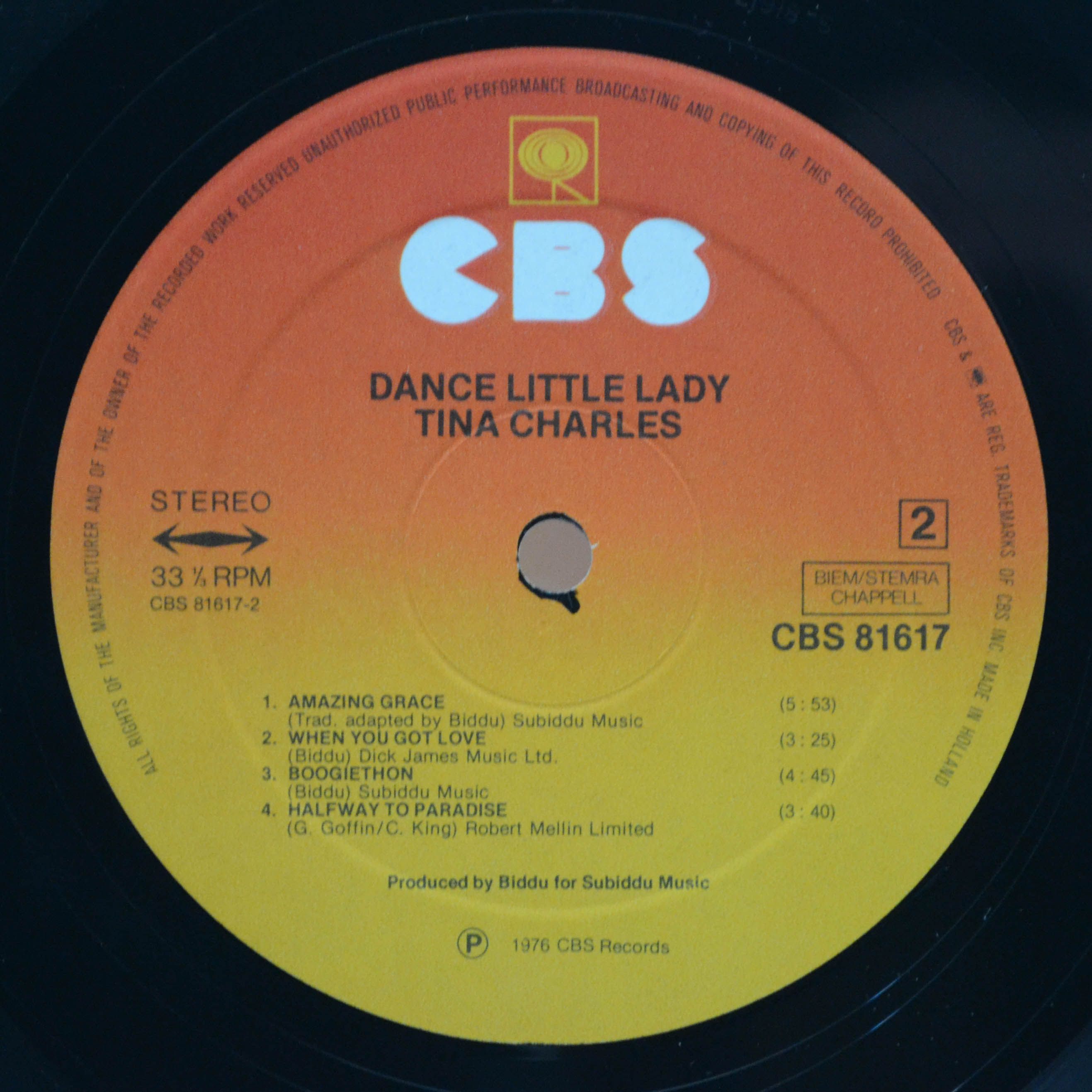 Виниловая пластинка Tina Charles — Dance Little Lady, 1976