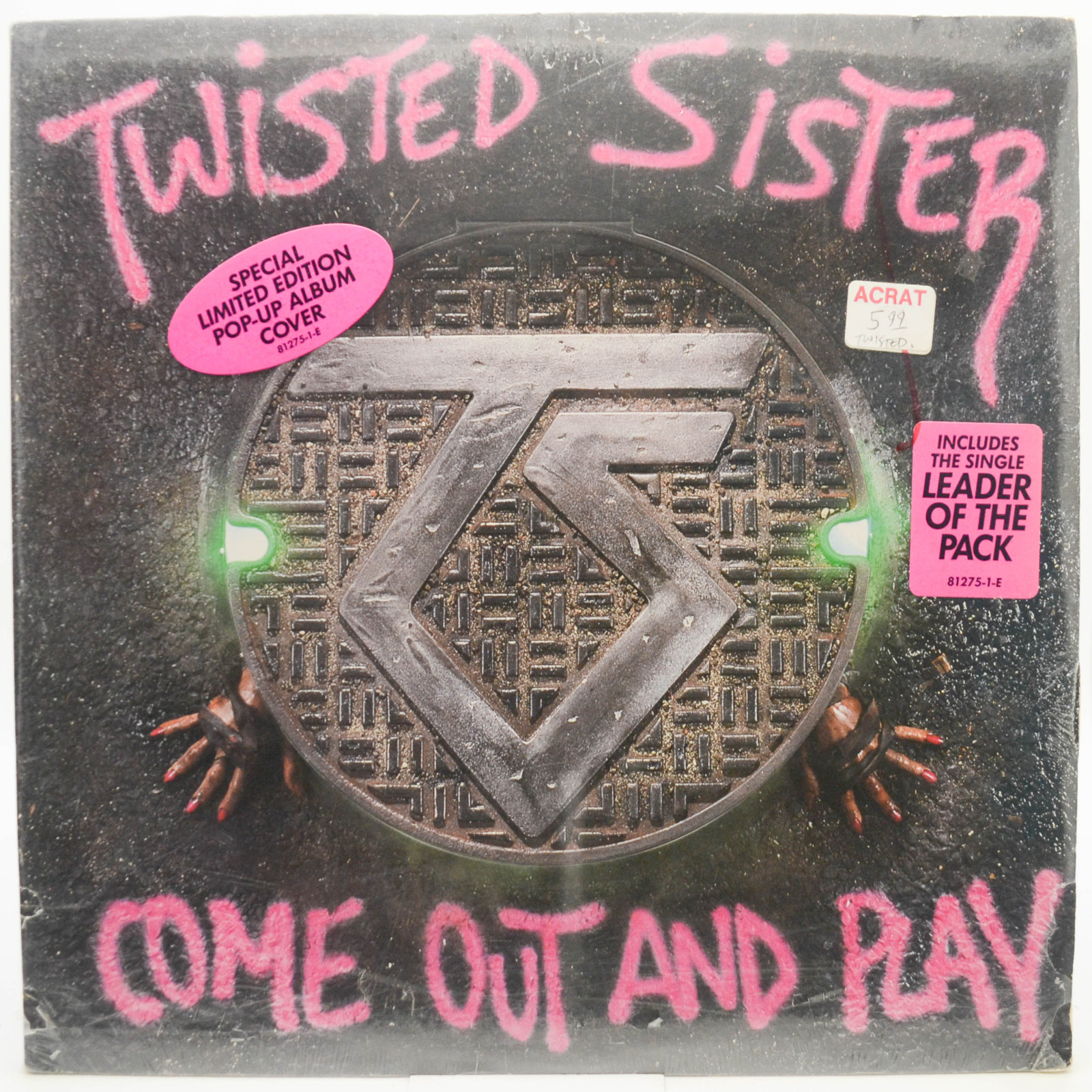 Twisted Sister — Come Out And Play (1-st, USA), 1985