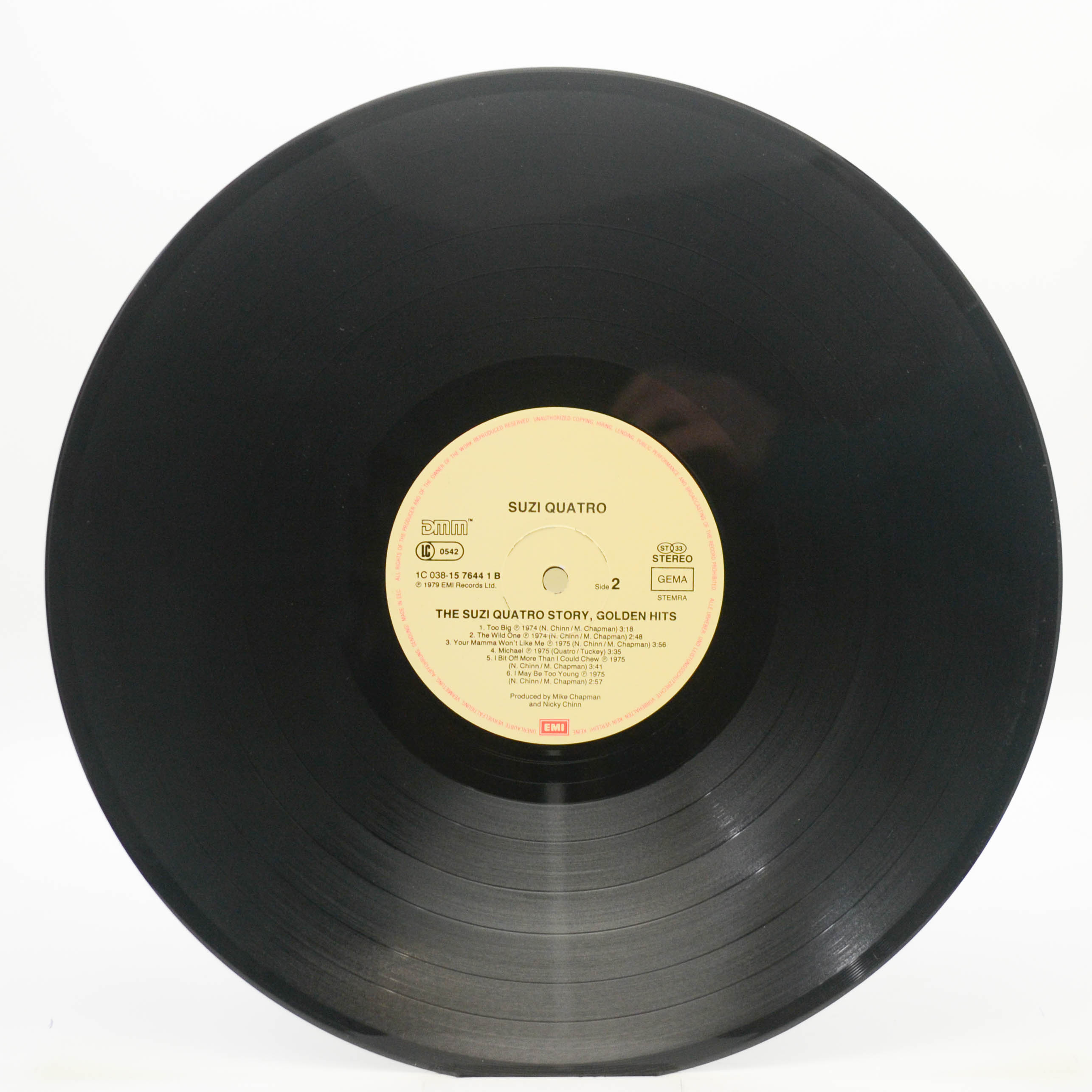 Suzi Quatro — The Suzi Quatro Story - 12 Golden Hits, 1975