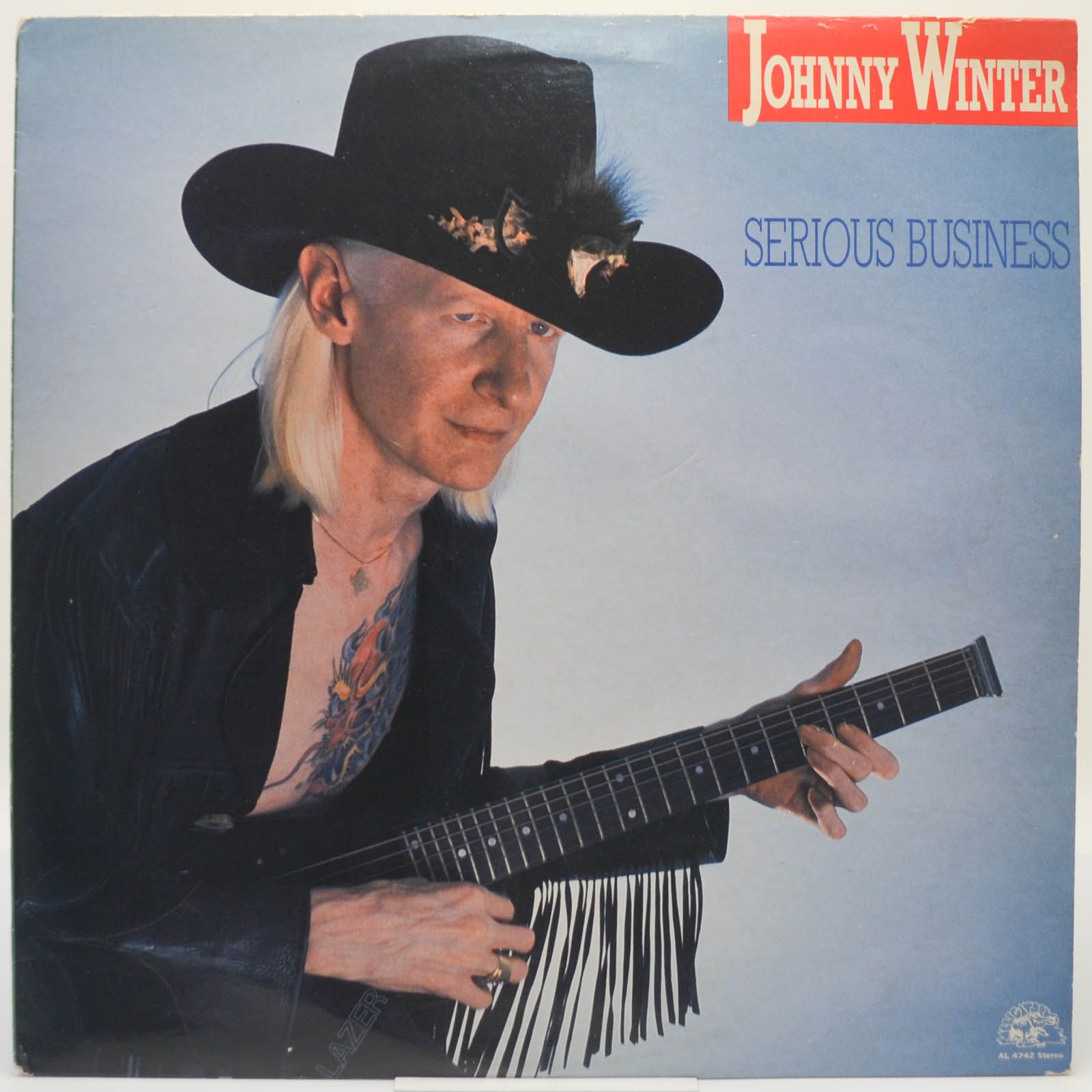Johnny Winter — Serious Business (USA), 1985