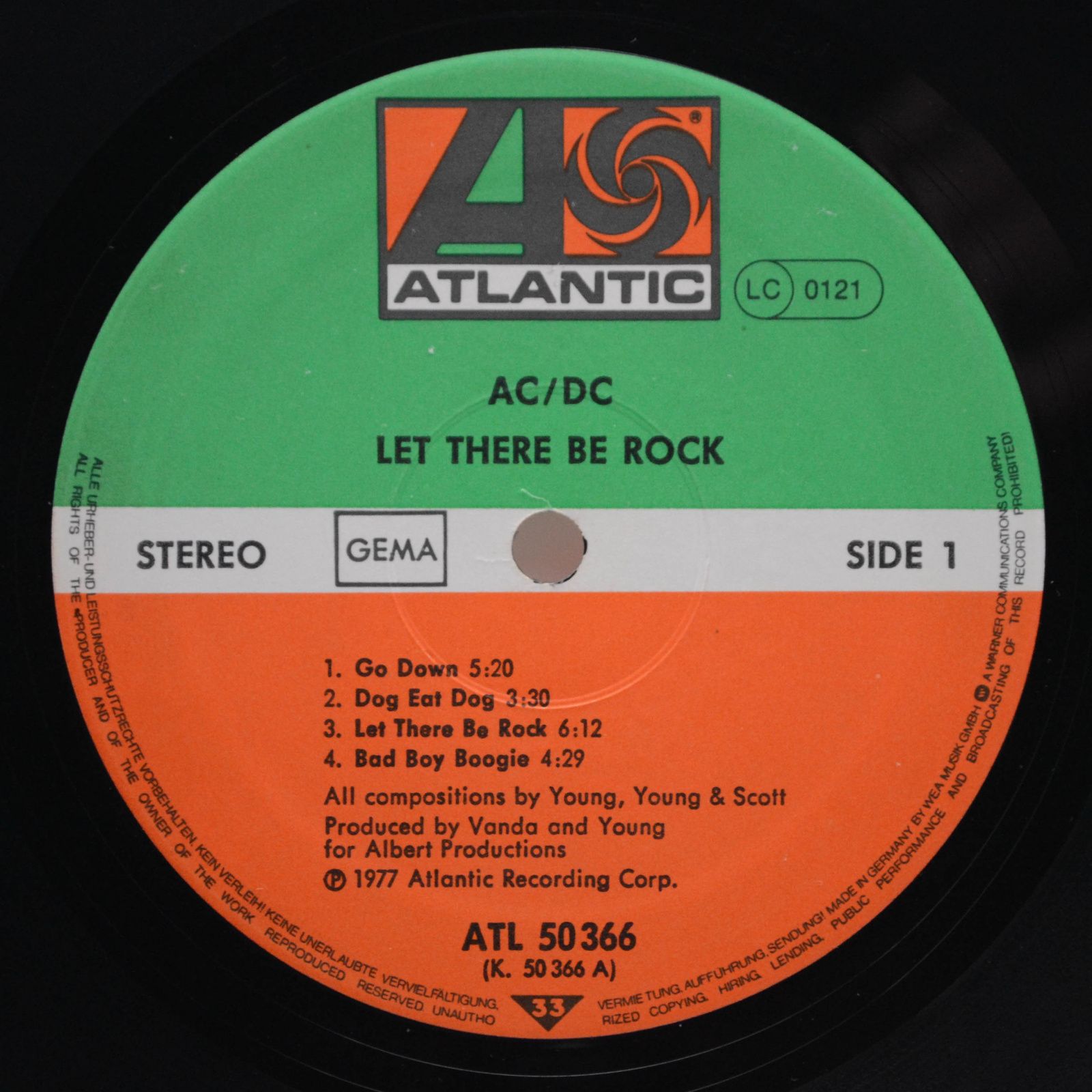 AC/DC — Let There Be Rock, 1977