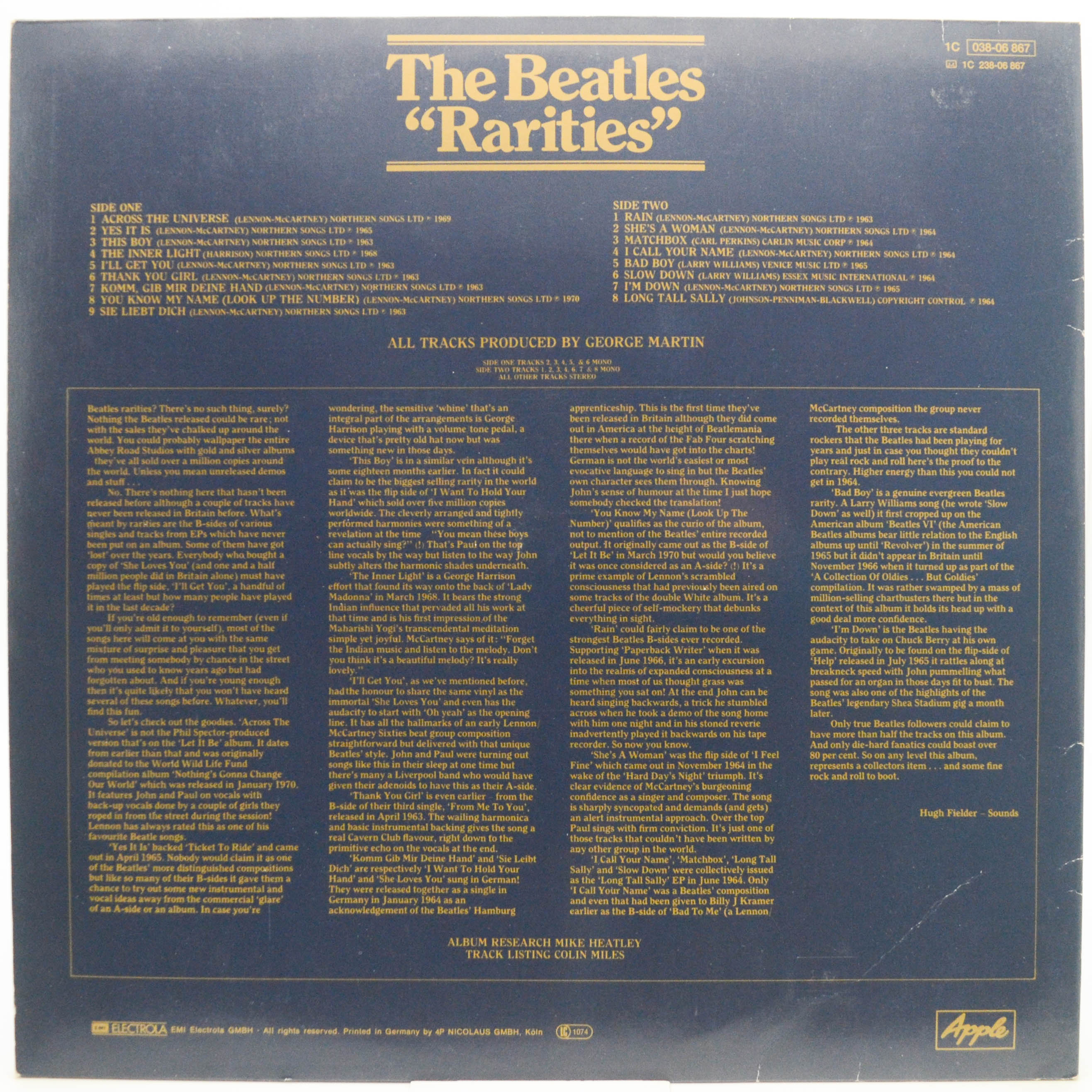 Beatles — Rarities, 1979