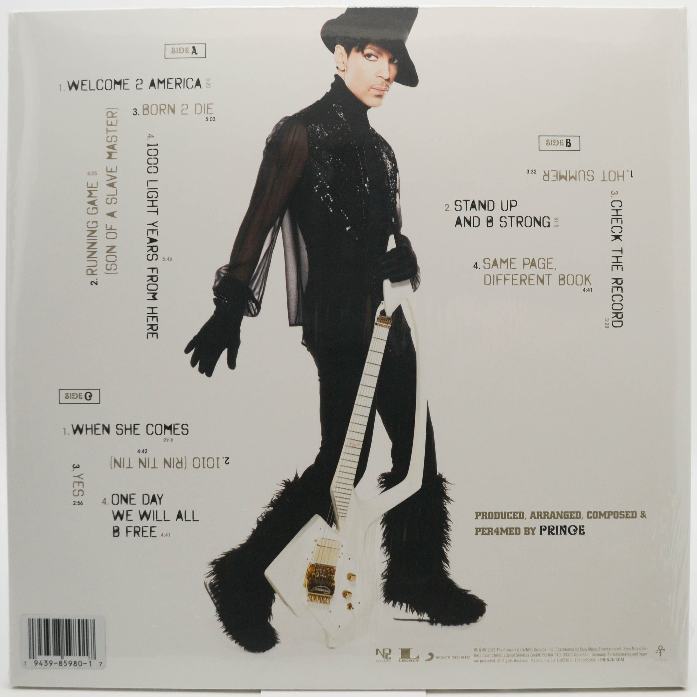 Prince — Welcome 2 America (2LP), 2021