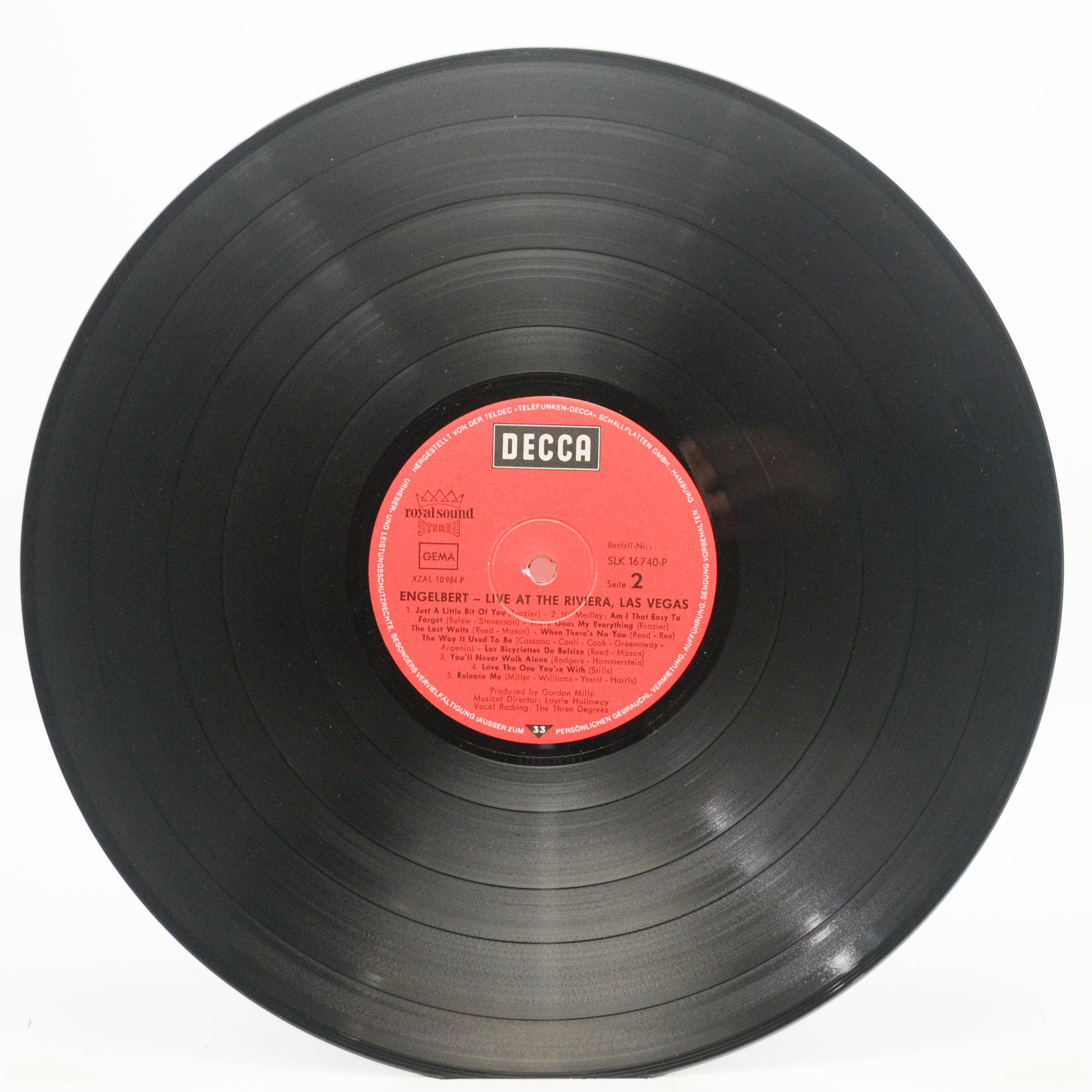 Engelbert — Live And S.R.O. At The Riviera Hotel, Las Vegas, 1971