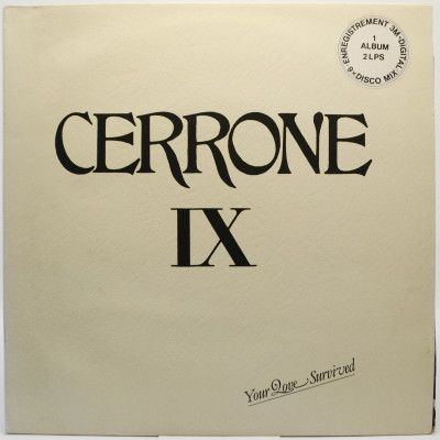 Cerrone IX (2LP, 1-st, France), 1982