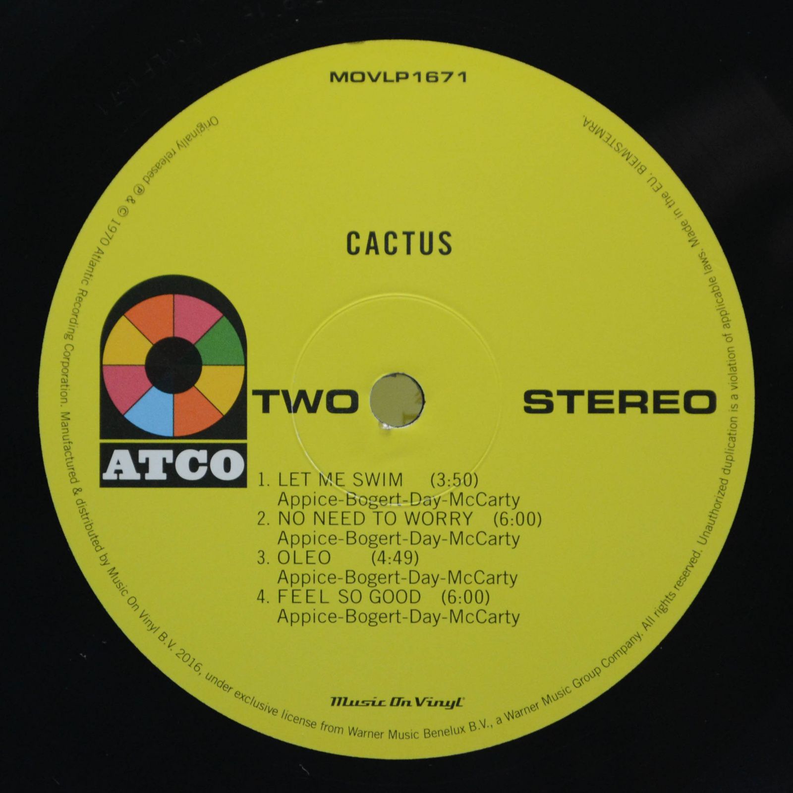 Cactus — Cactus, 1970