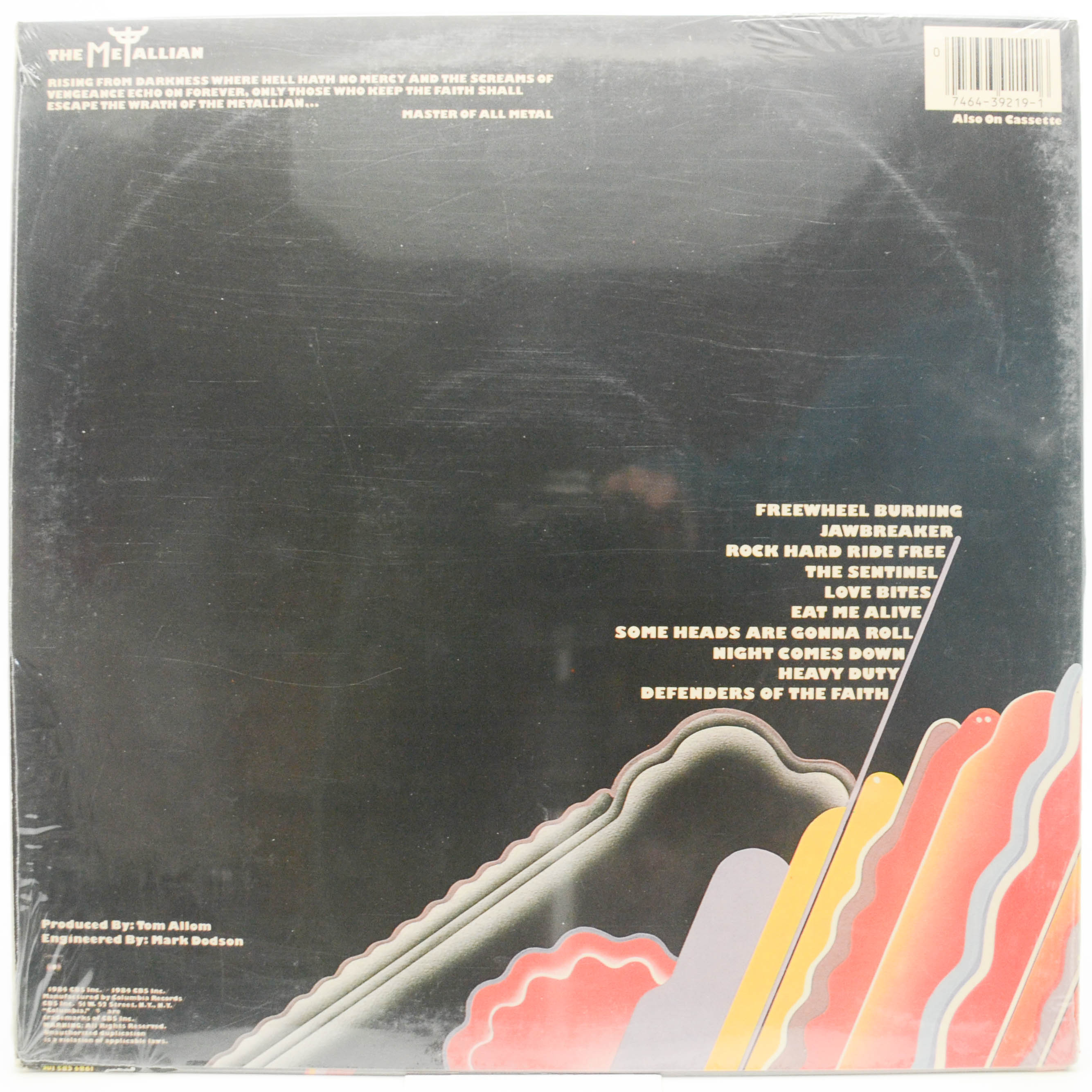 Judas Priest — Defenders Of The Faith (USA), 1984