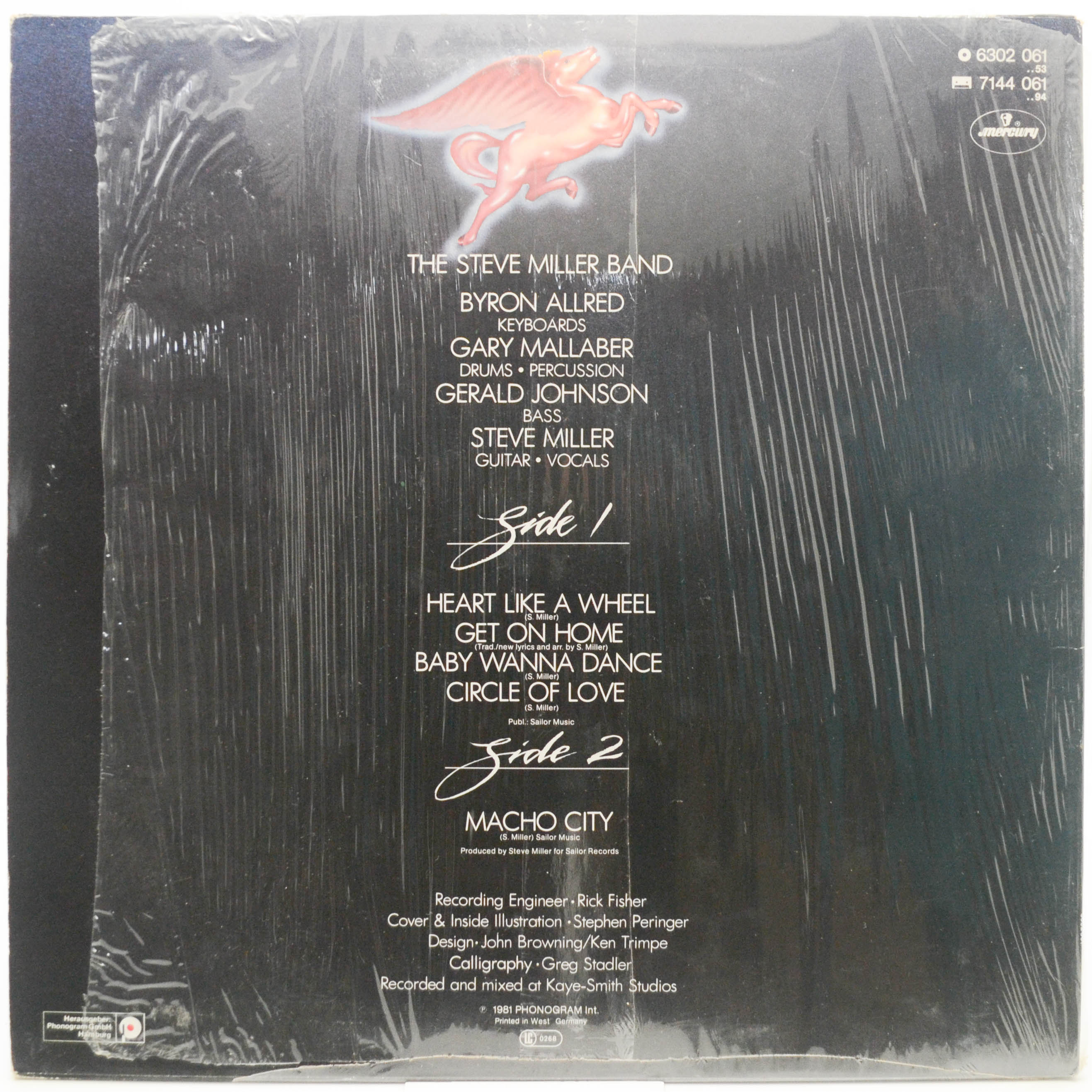 Steve Miller Band — Circle Of Love, 1981