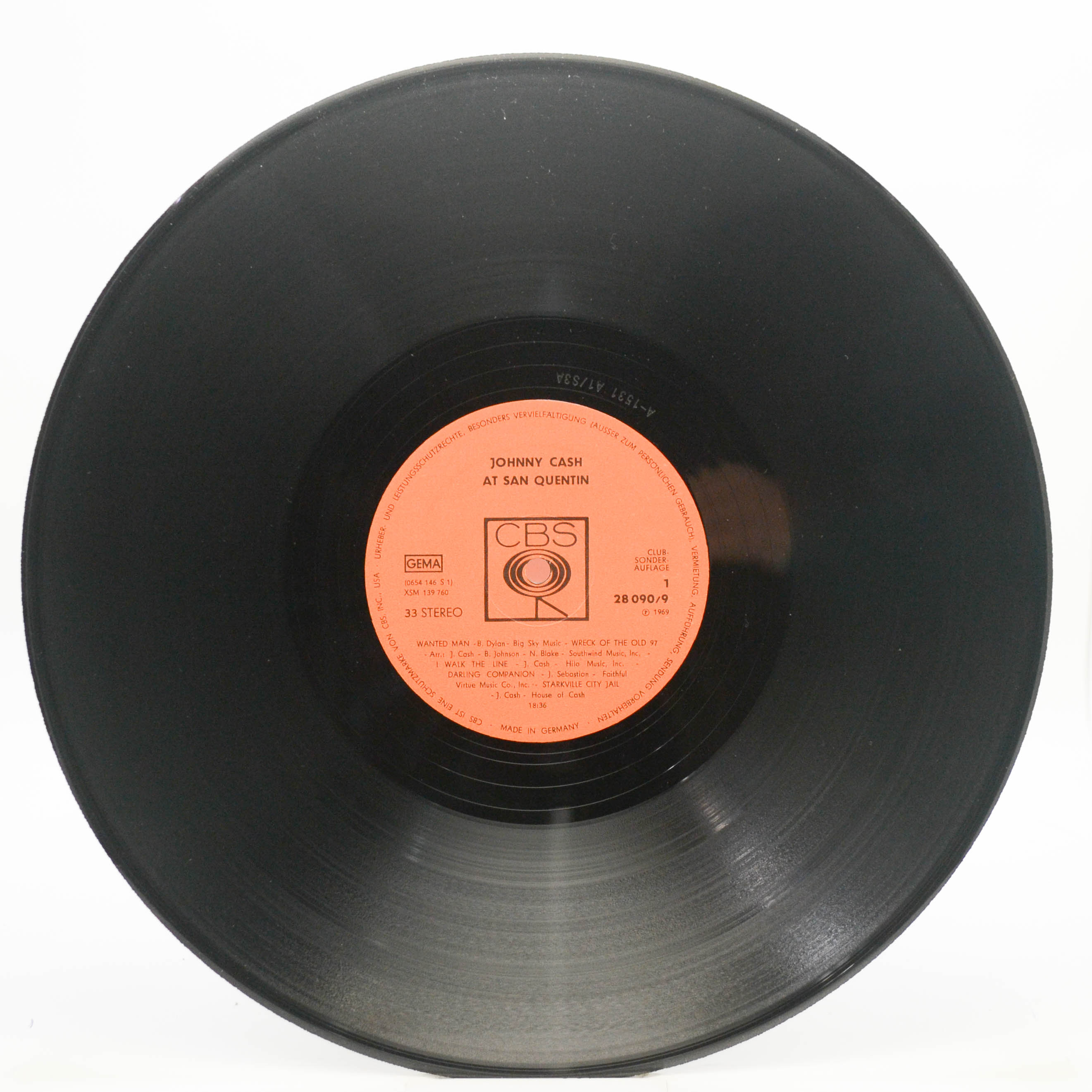 Johnny Cash — Johnny Cash At San Quentin, 1969