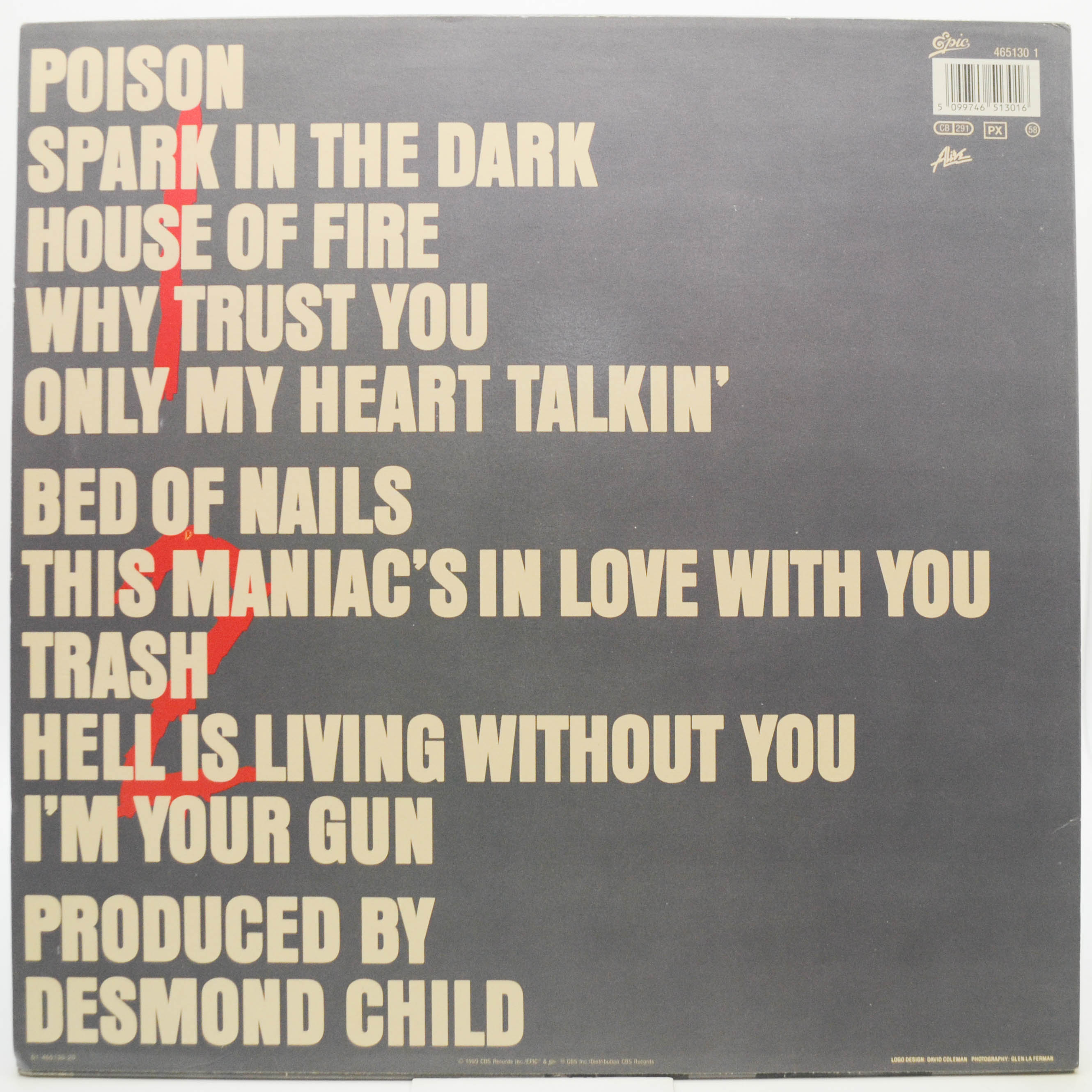 Alice Cooper — Trash, 1989