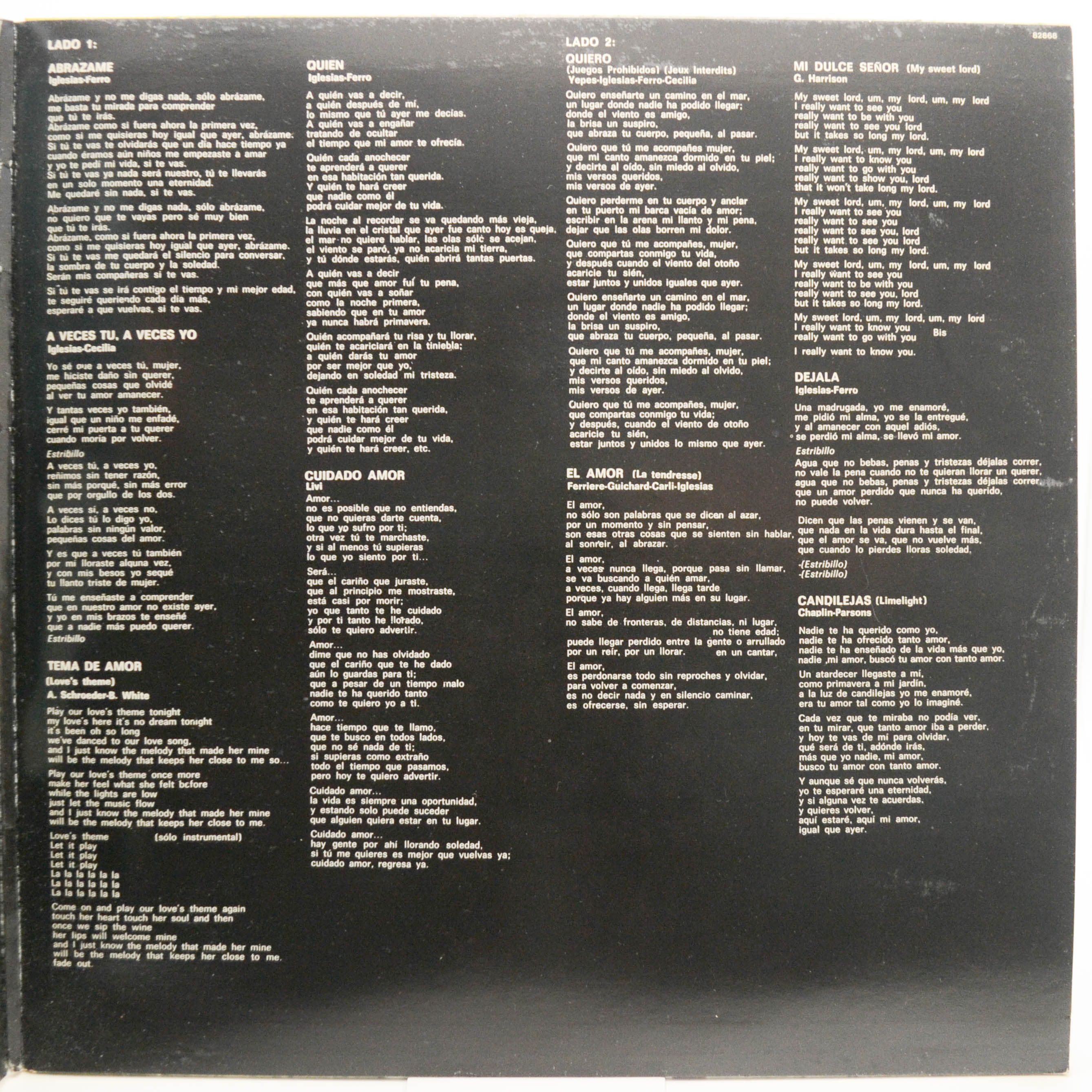 Julio Iglesias — El Amor, 1978