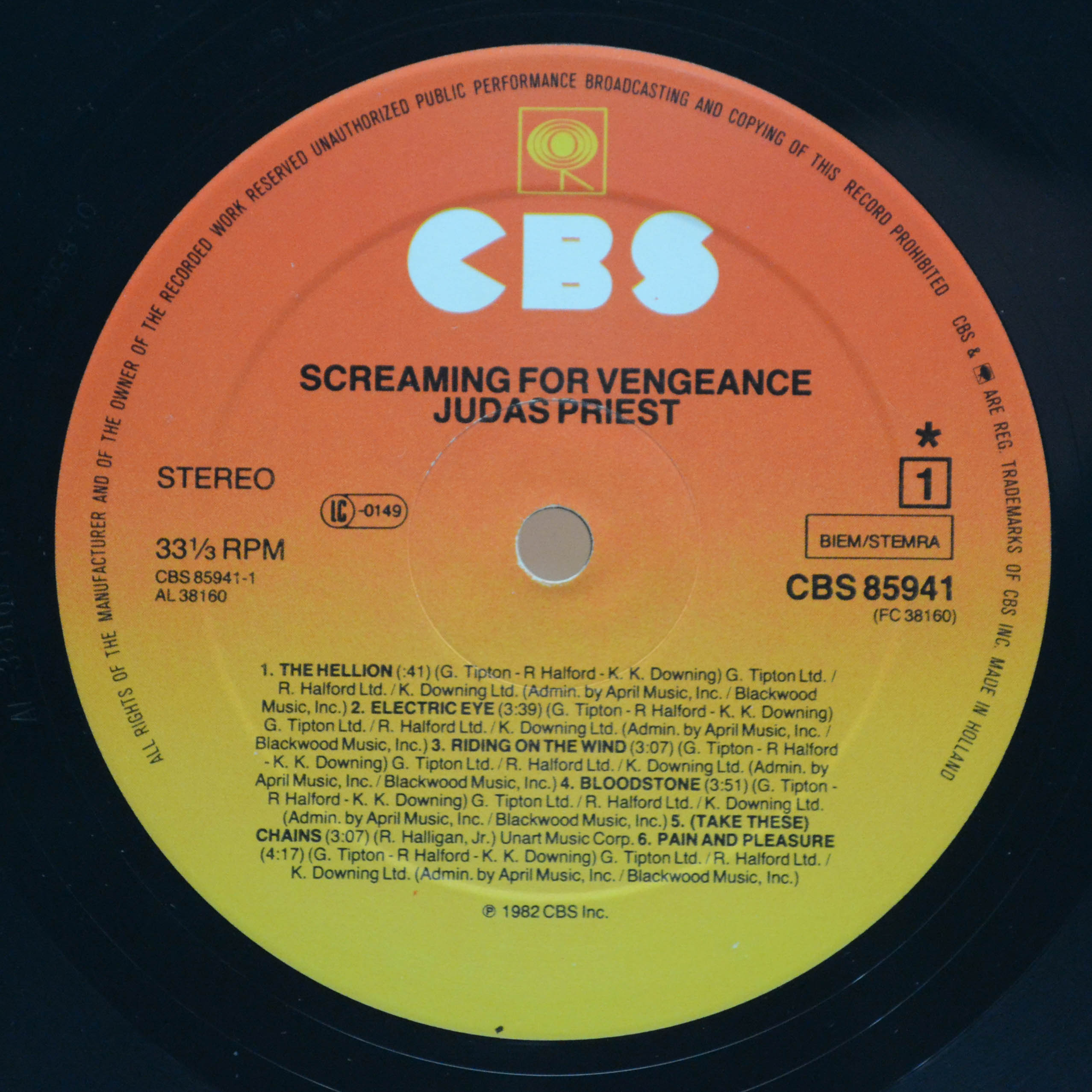 Judas Priest — Screaming For Vengeance, 1982