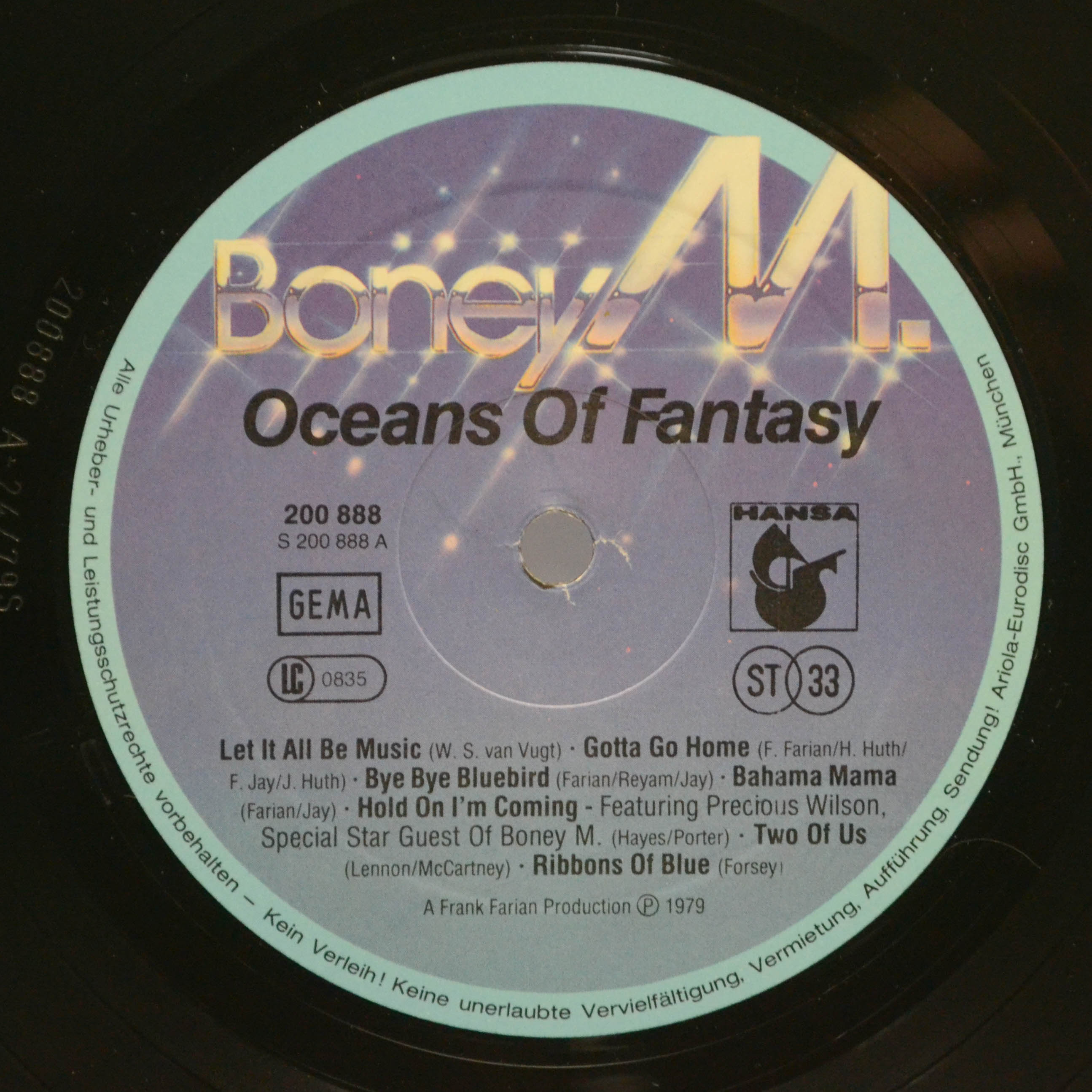 Boney M. — Oceans Of Fantasy, 1979