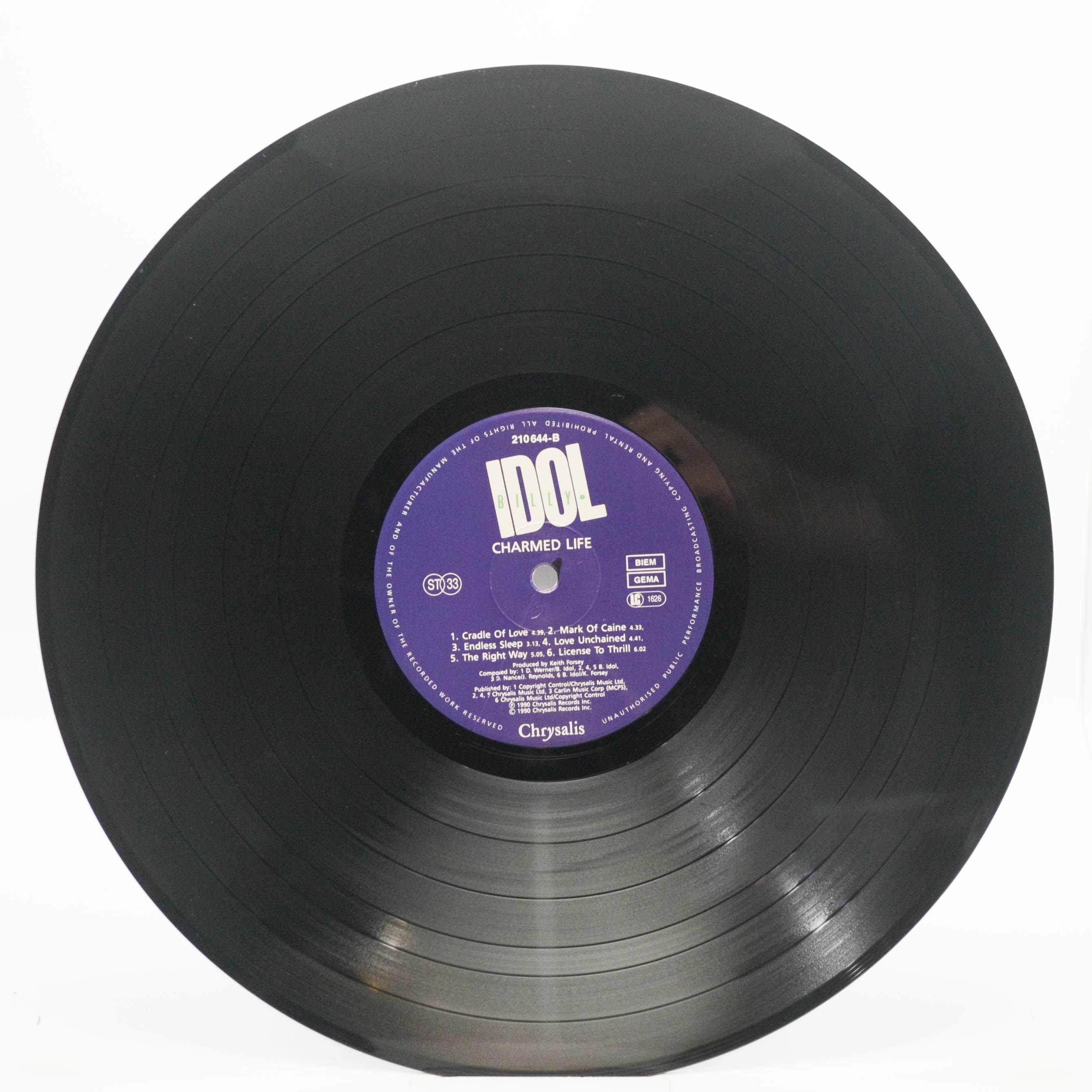 Billy Idol — Charmed Life, 1990