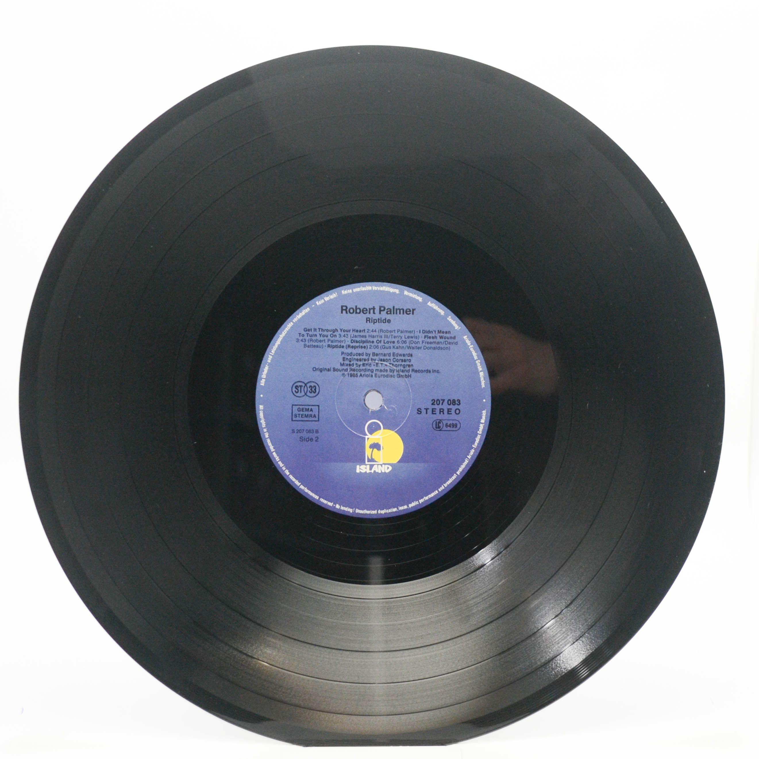 Robert Palmer — Riptide, 1985