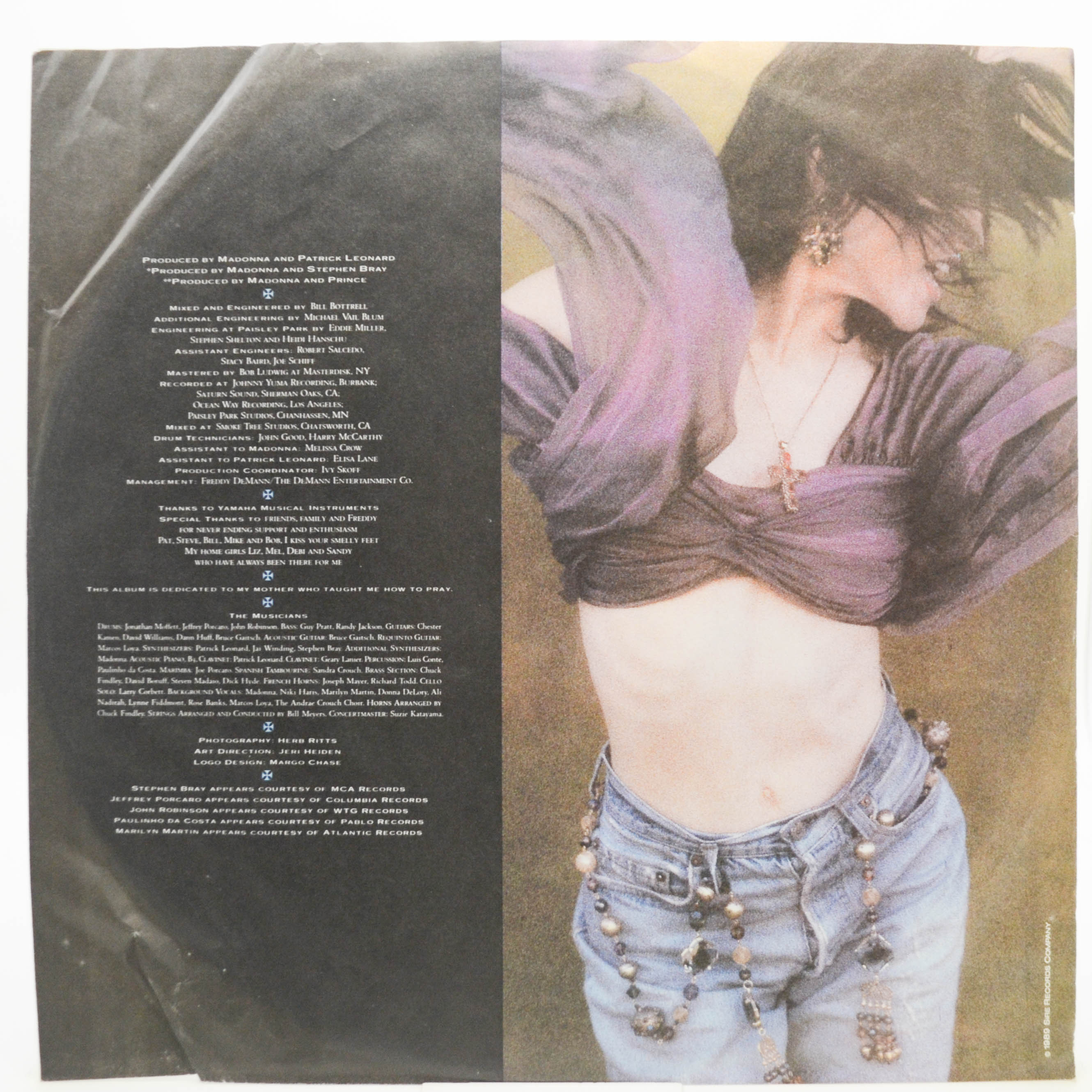 Madonna — Like A Prayer, 1989