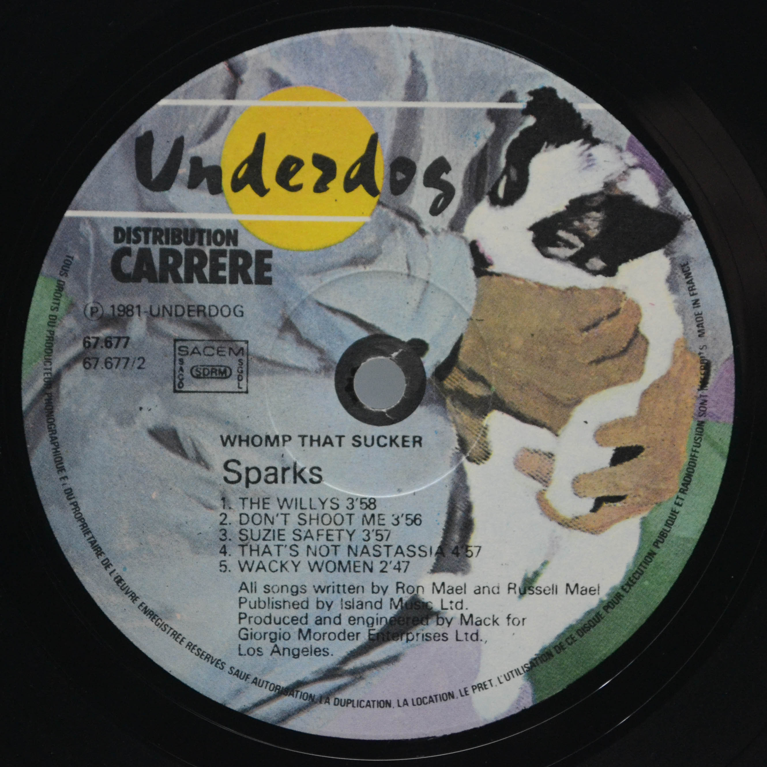 Sparks — Whomp That Sucker, 1981