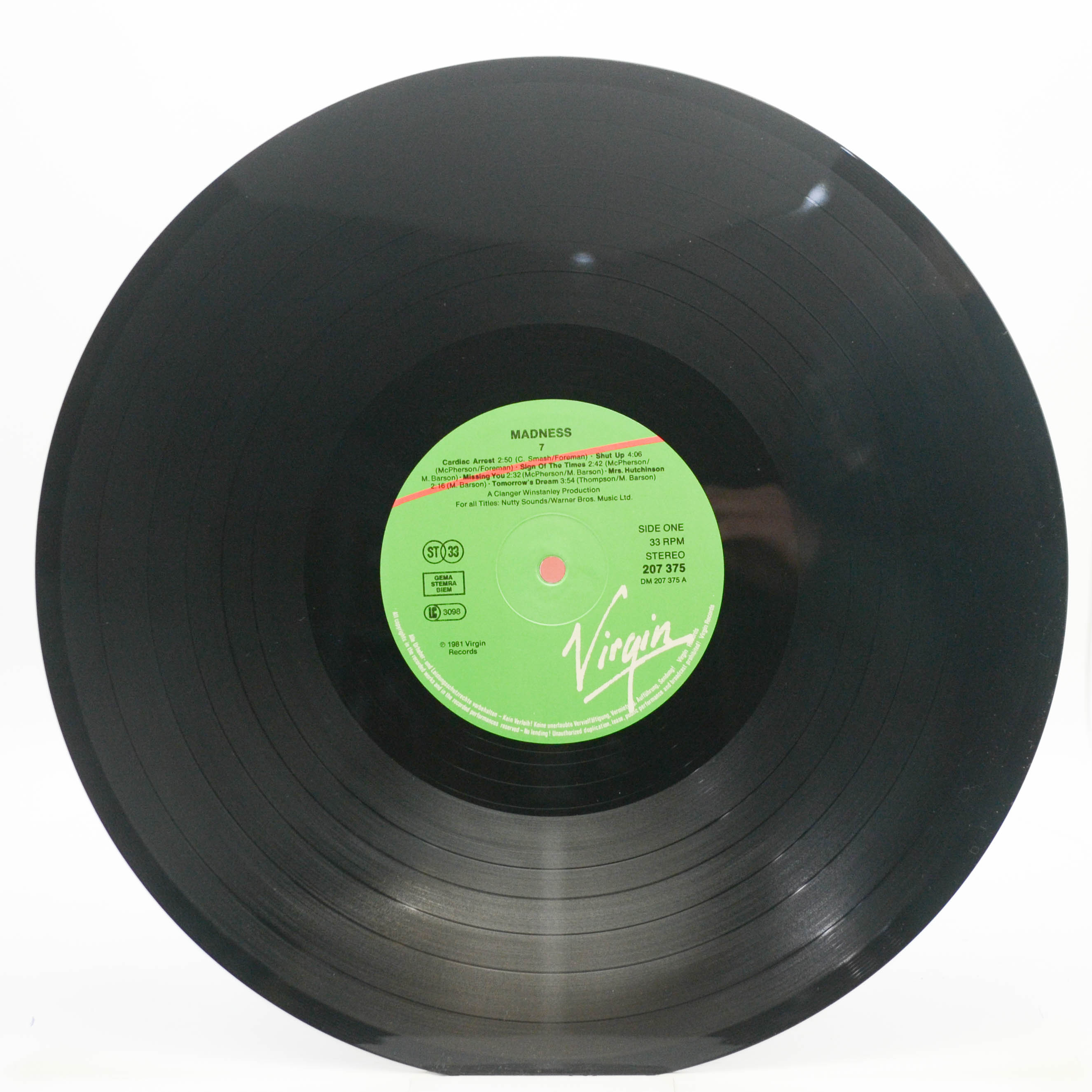 Madness — 7, 1981